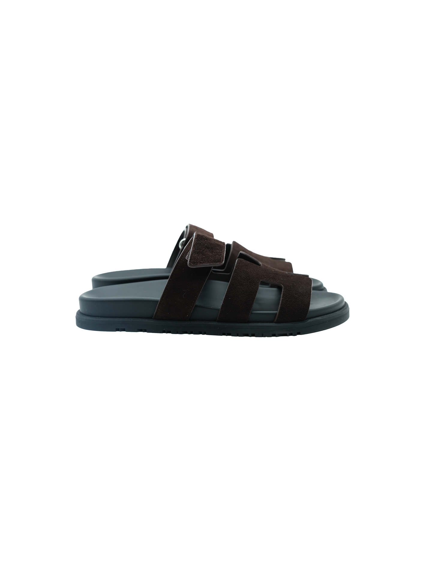 NEW HERMÈS CHYPRE SANDAL MARRON