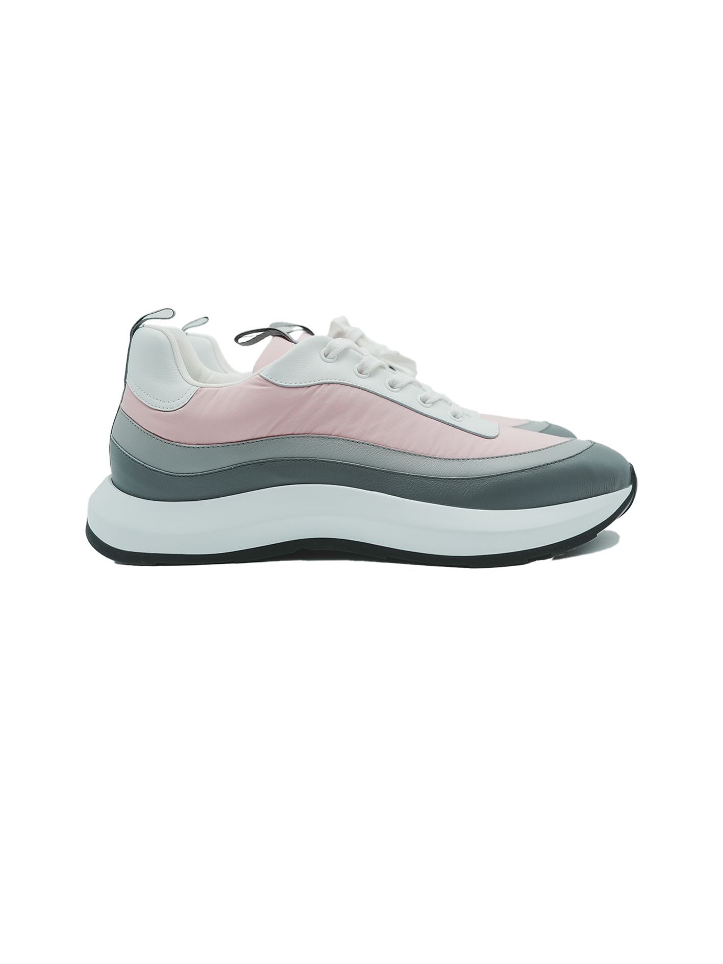 NEW HERMÈS GRAMME SNEAKER MULTICOLORE ROSE