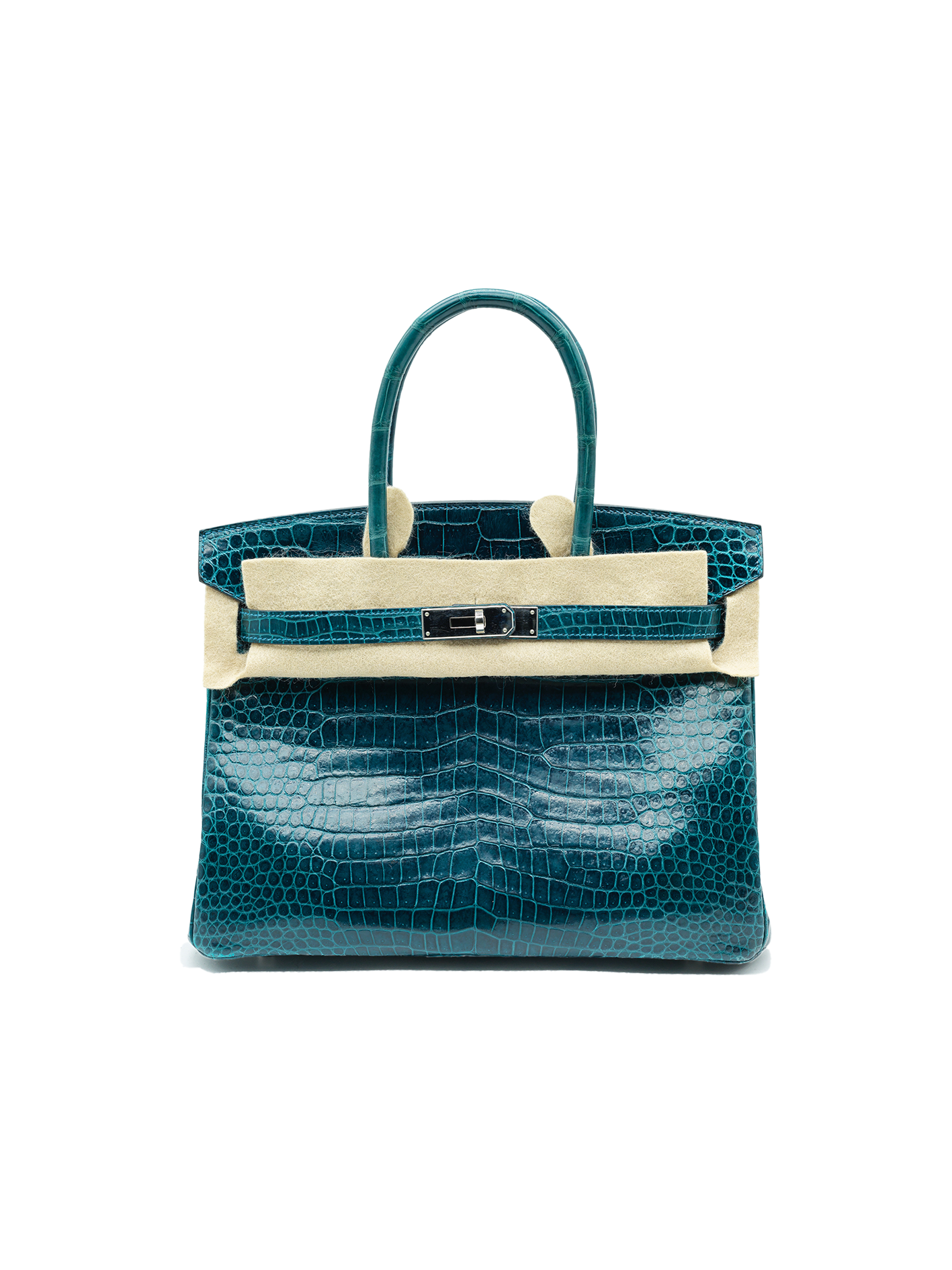PRE-LOVED HERMÈS BIRKIN 30 POROSUS CROCODILE COLVERT PHW