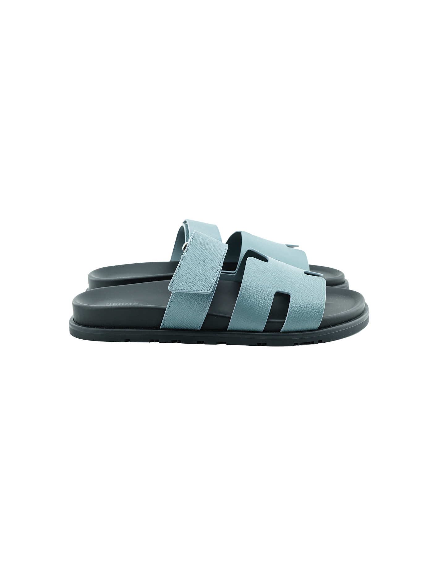 NEW HERMÈS CHYPRE SANDAL BLUE