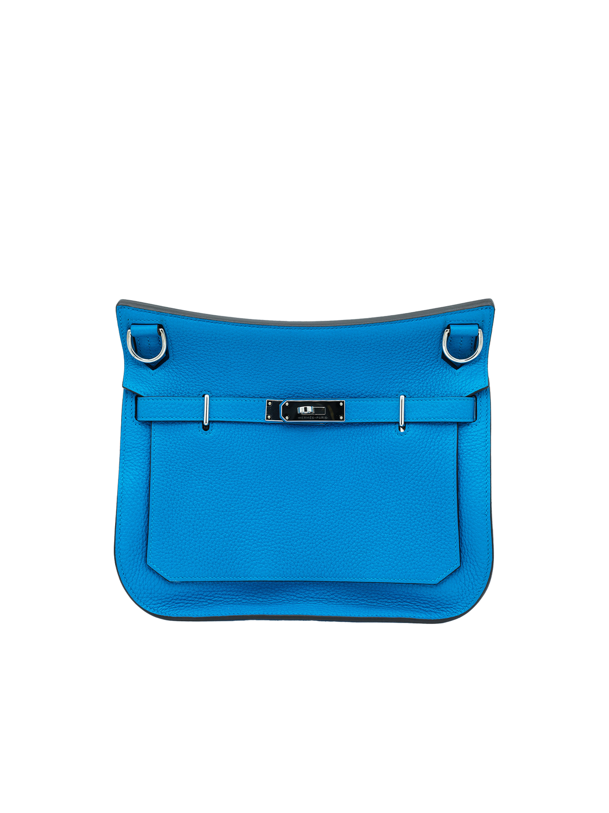 PRE-LOVED HERMÈS JYPSIERE 28 TAURILLON CLEMENCE BLEU ZANZIBAR PHW