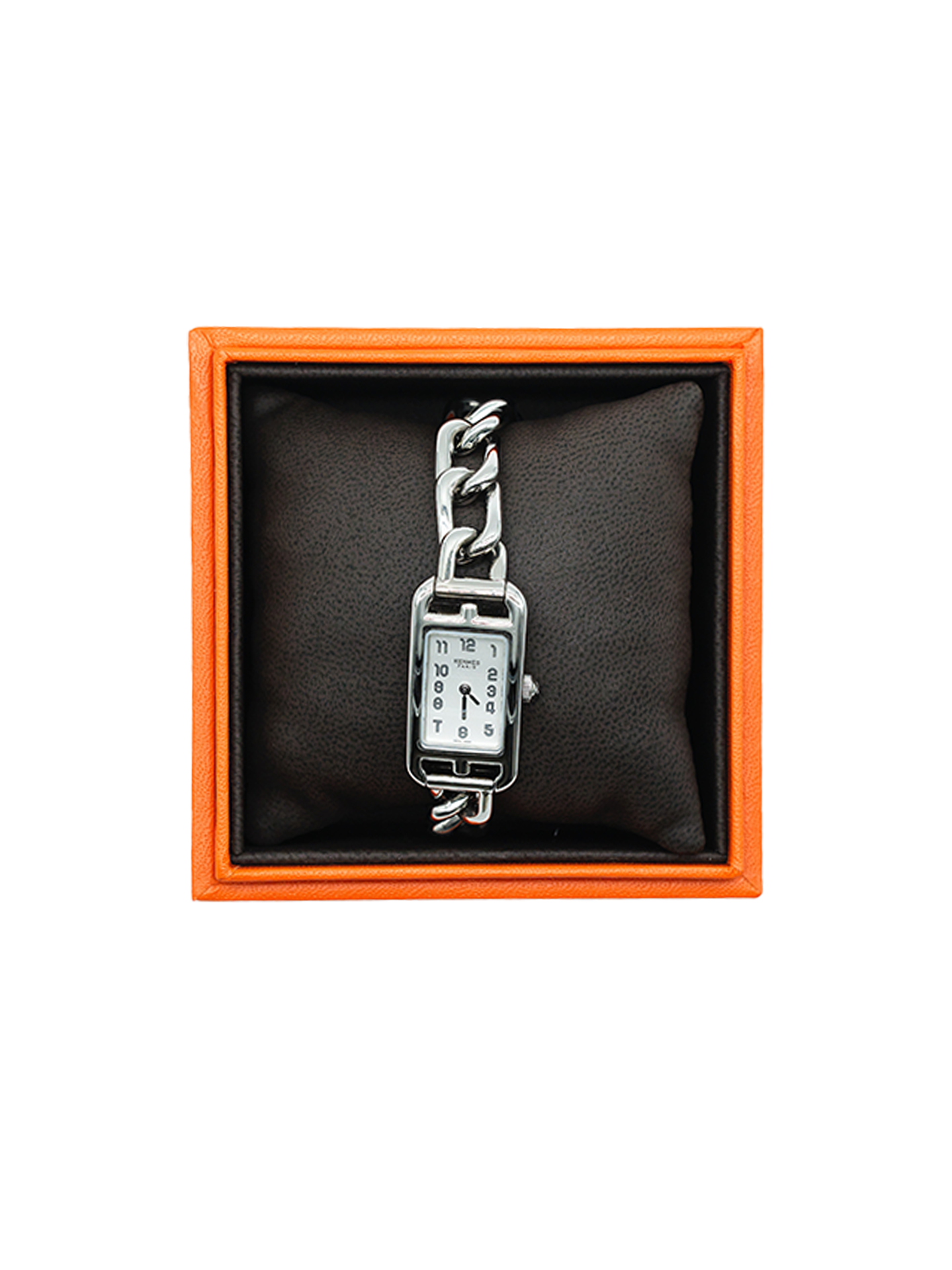 PRE-LOVED HERMÈS NANTUCKET WATCH SMALL MODEL PHW