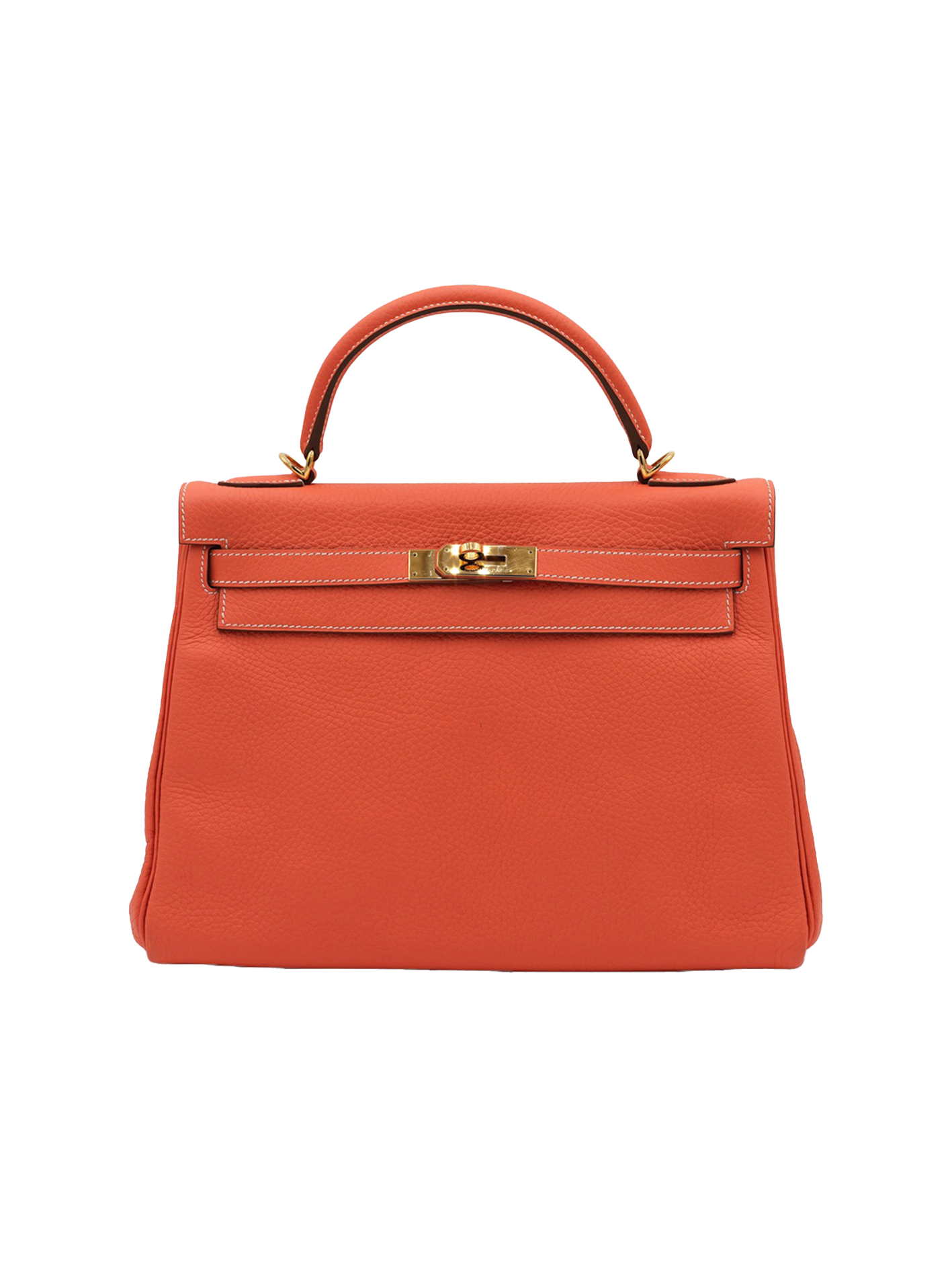 PRE-LOVED HERMÈS KELLY 32 TOGO CREVETTE GHW