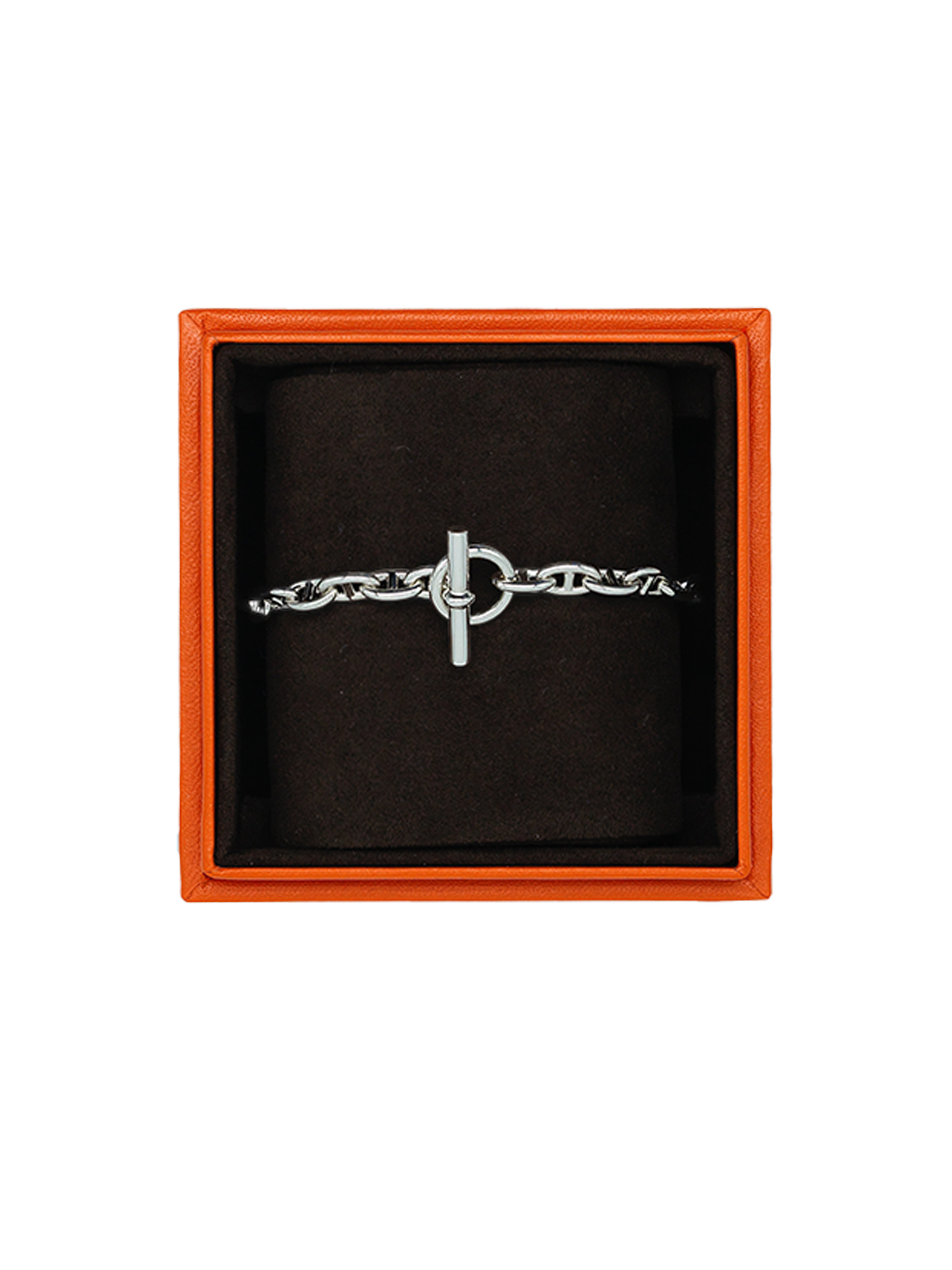 NEW HERMÈS CHAINE D'ANCRE BRACELET PHW