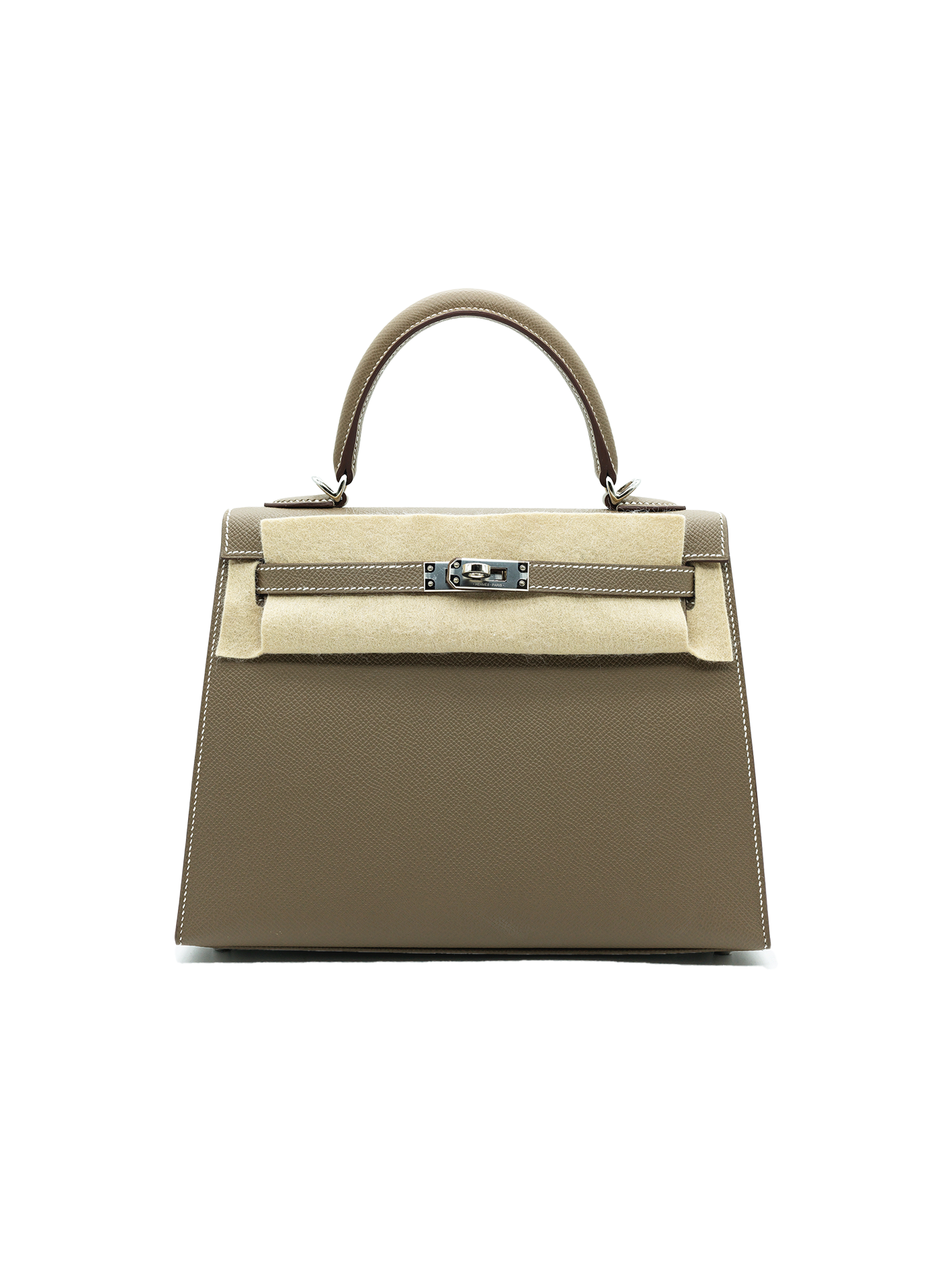 PRE-LOVED HERMÈS KELLY 25 EPSOM ETOUPE PHW