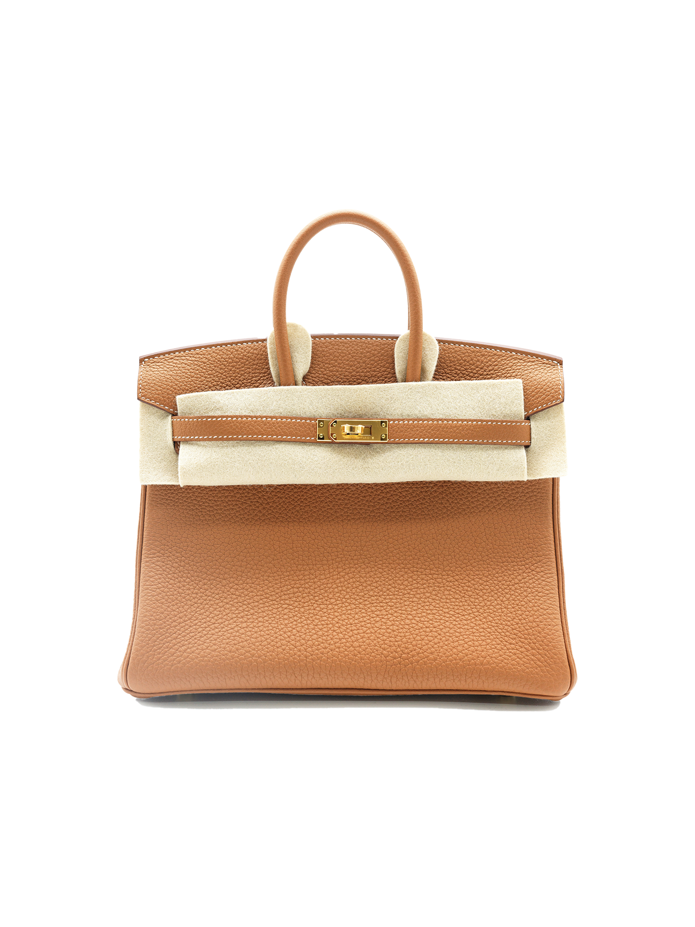 NEW HERMÈS BIRKIN 25 TOGO GOLD GHW