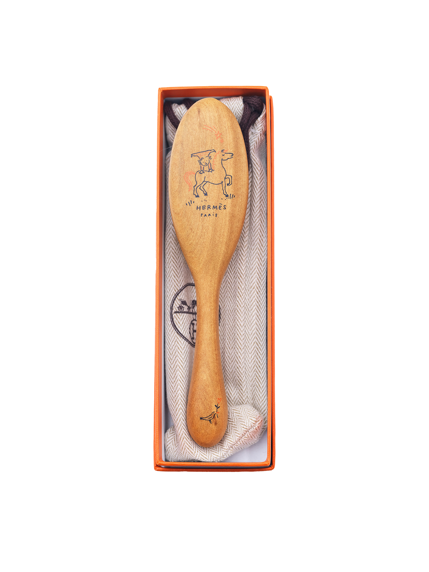 NEW HERMÈS HERMES CABRIOLE HAIRBRUSH