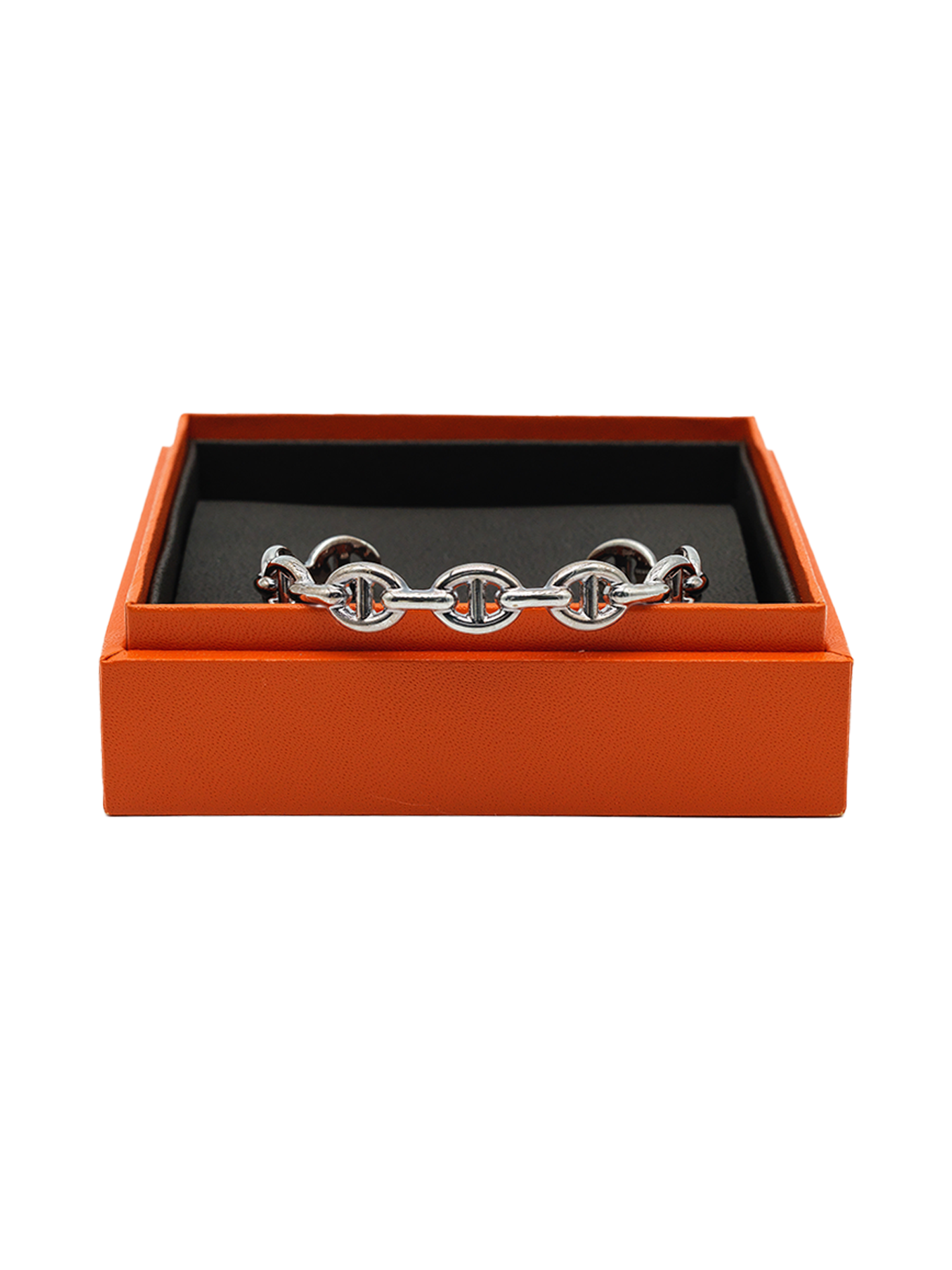 NEW HERMÈS CHAINE D'ANCRE ENDA BRACELET PHW