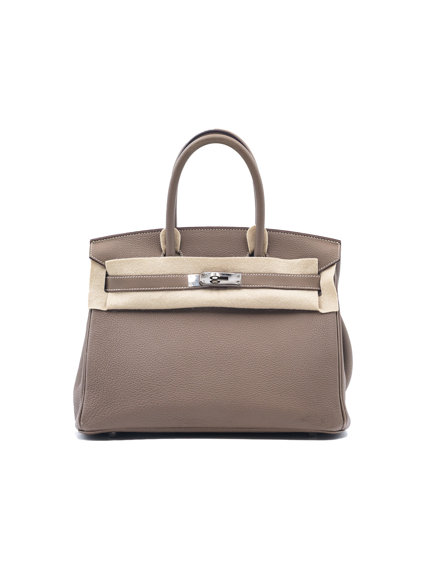 NEW HERMÈS BIRKIN 30 TOGO ETOUPE PHW