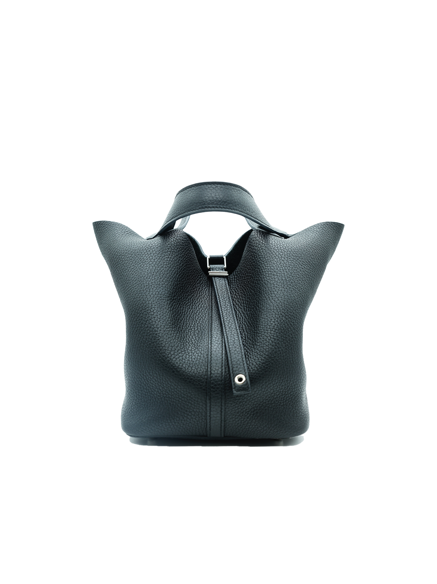 PRE-LOVED HERMÈS PICOTIN 22 TAURILLON CLEMENCE BLACK PHW