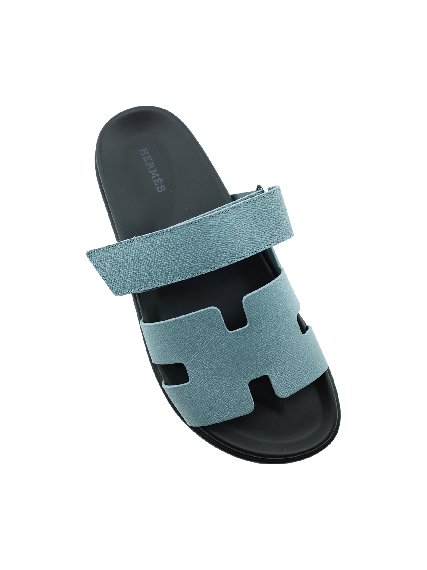 NEW HERMÈS CHYPRE SANDAL BLUE