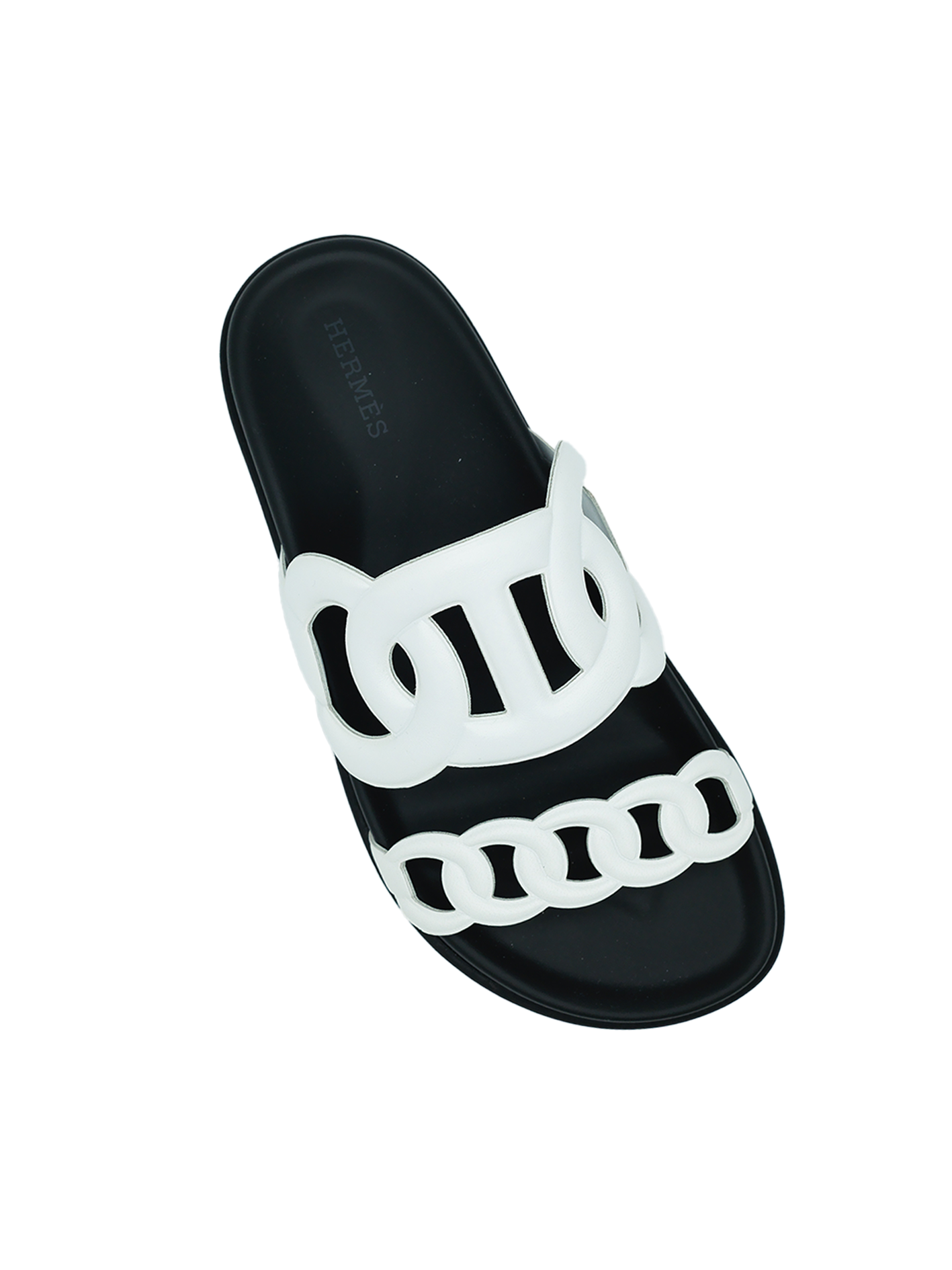 NEW HERMÈS EXTRA SANDAL BLANC