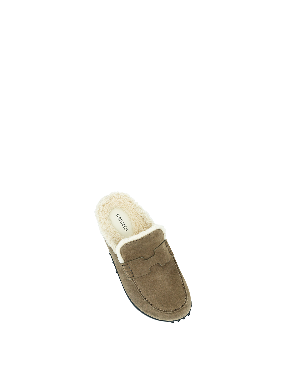 NEW HERMÈS MIX MULE SHOE BEIGE SABLE