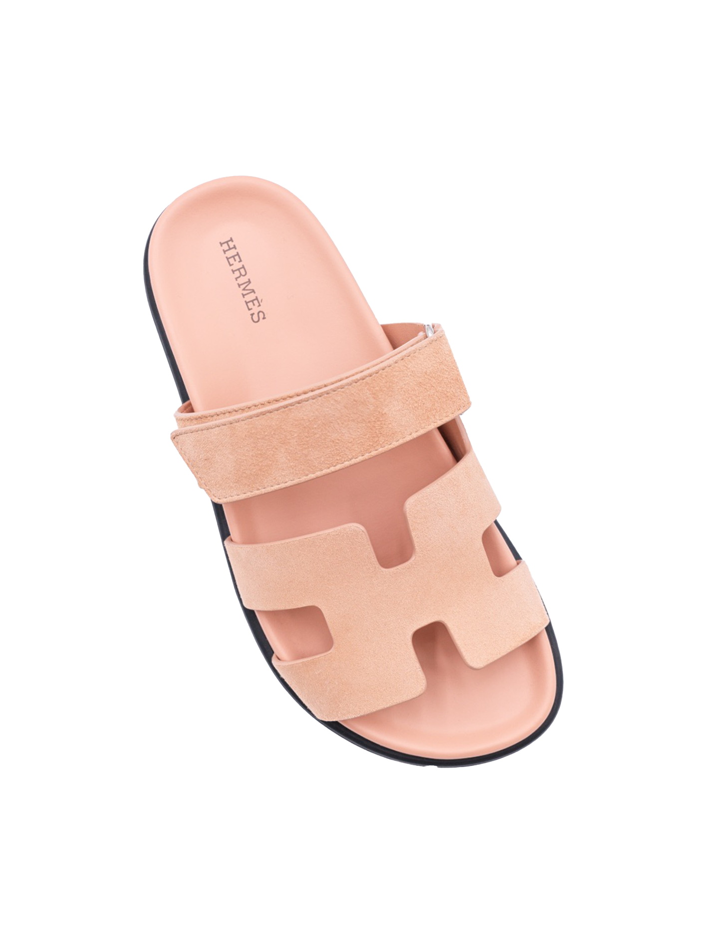 NEW HERMÈS CHYPRE SANDAL NUDE PINK