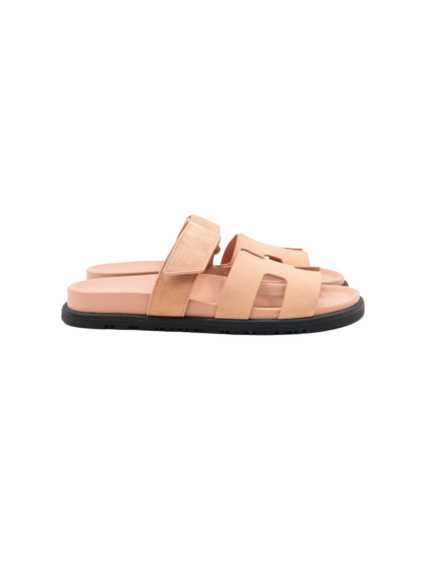NEW HERMÈS CHYPRE SANDAL NUDE PINK