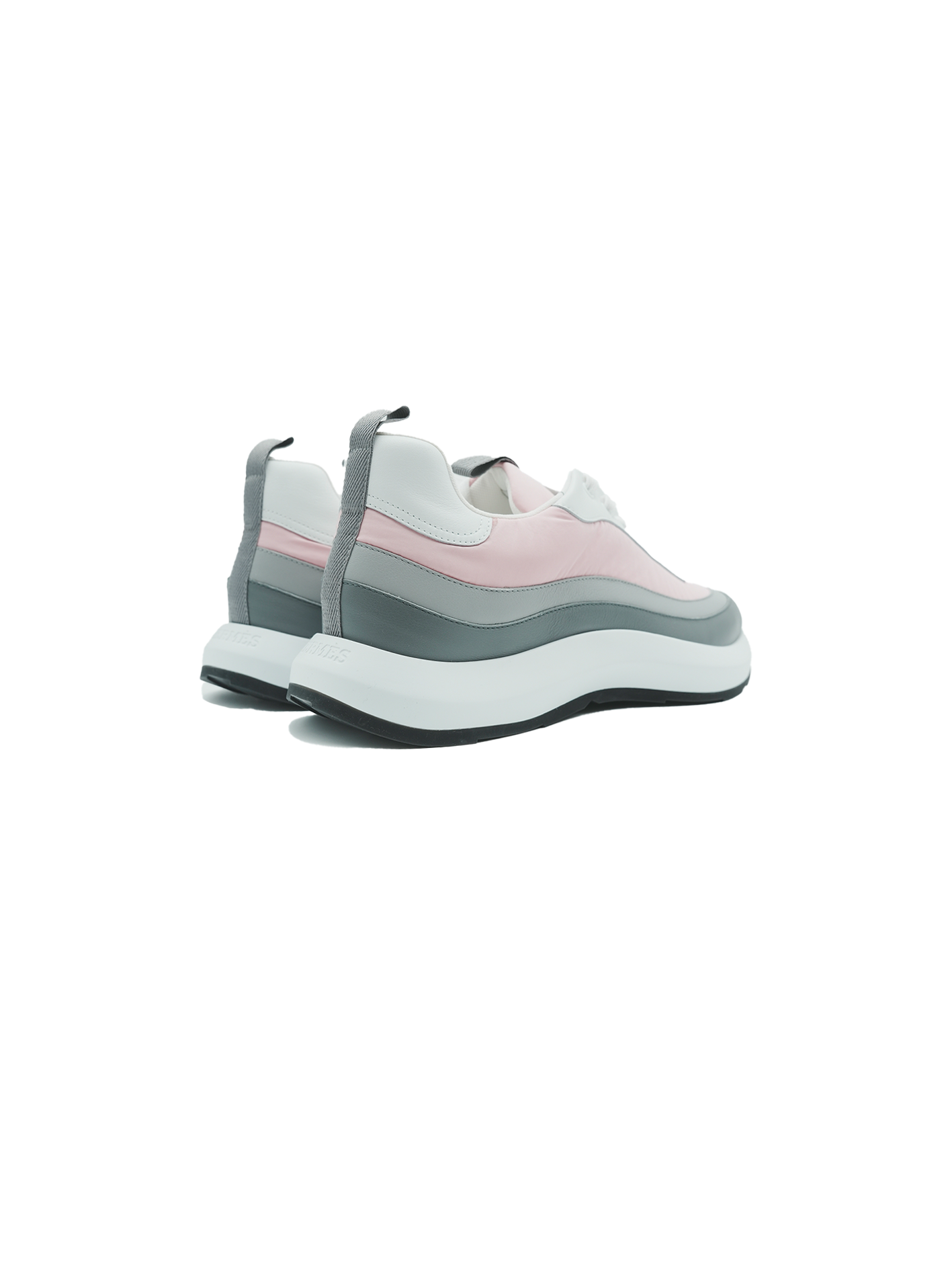 NEW HERMÈS GRAMME SNEAKER MULTICOLORE ROSE