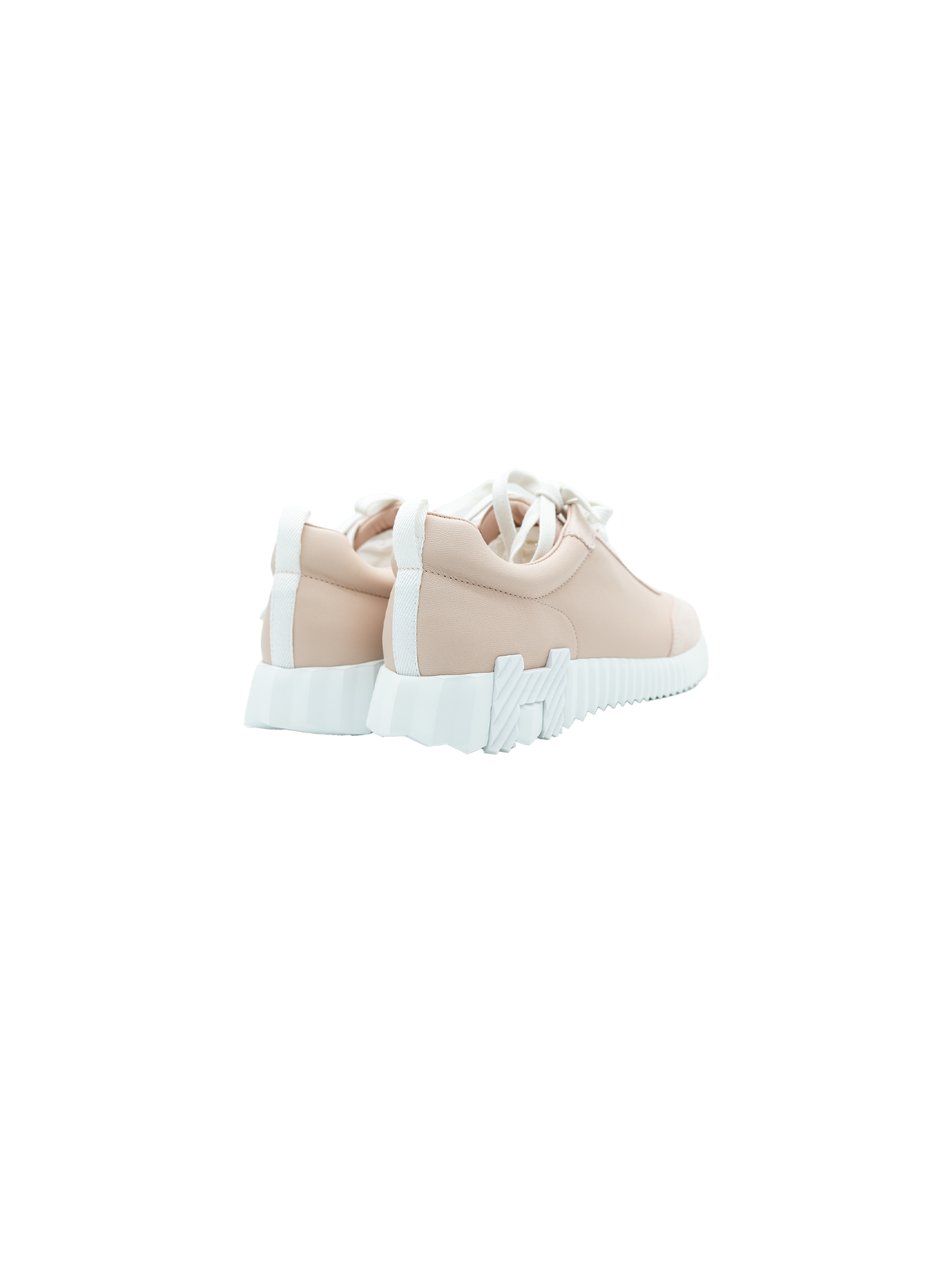 NEW HERMÈS BOUNCING SNEAKER ROSE PALOMINO