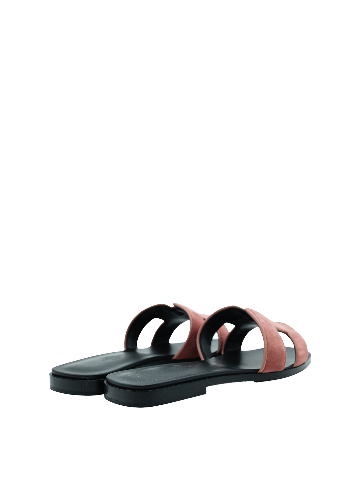 NEW HERMÈS ORAN SANDAL BOIS DE ROSE