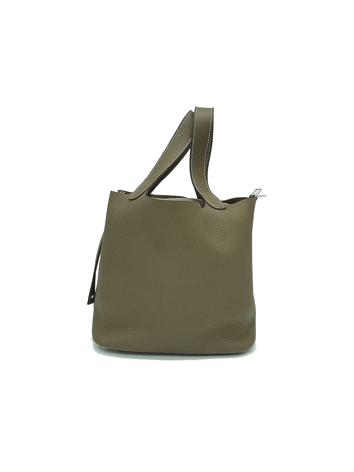 PRE-LOVED HERMÈS PICOTIN 22 TAURILLON CLEMENCE ETOUPE PHW