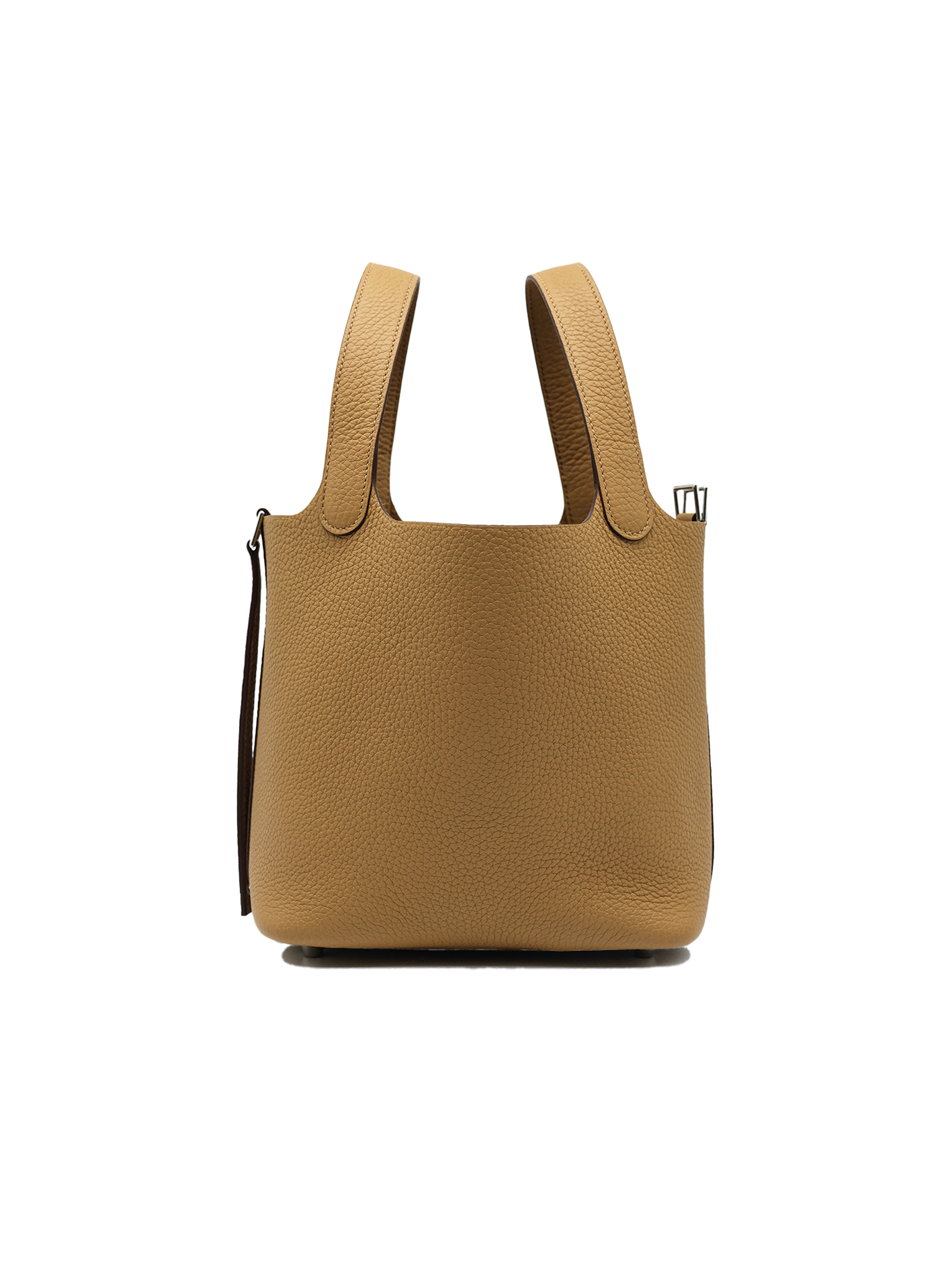 NEW HERMÈS PICOTIN 18 TAURILLON CLEMENCE BISCUIT PHW