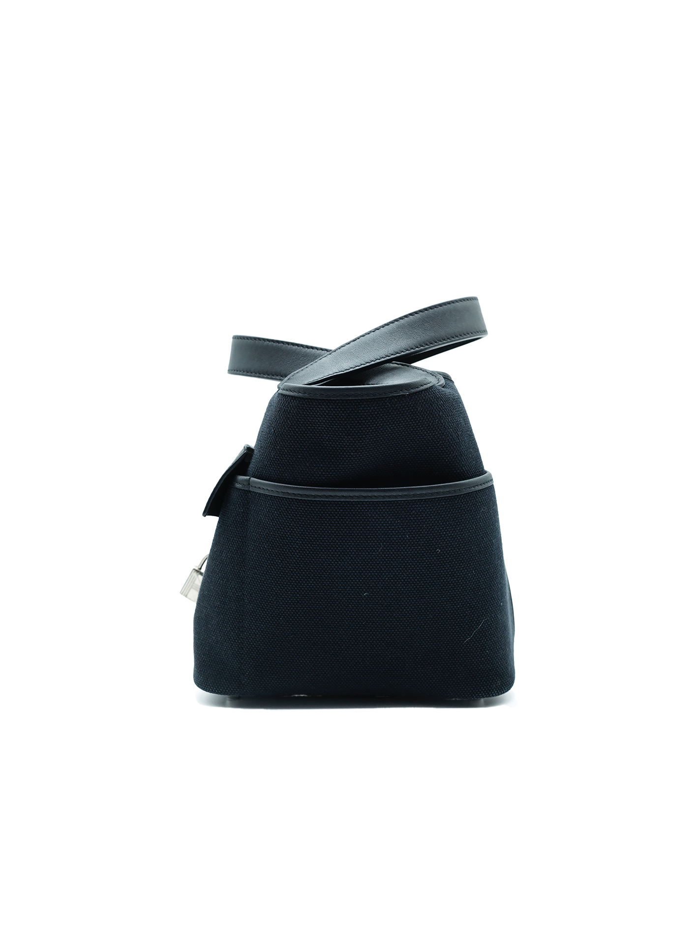 PRE-LOVED HERMÈS PICOTIN 18 CARGO SWIFT/ TOILE BLACK PHW