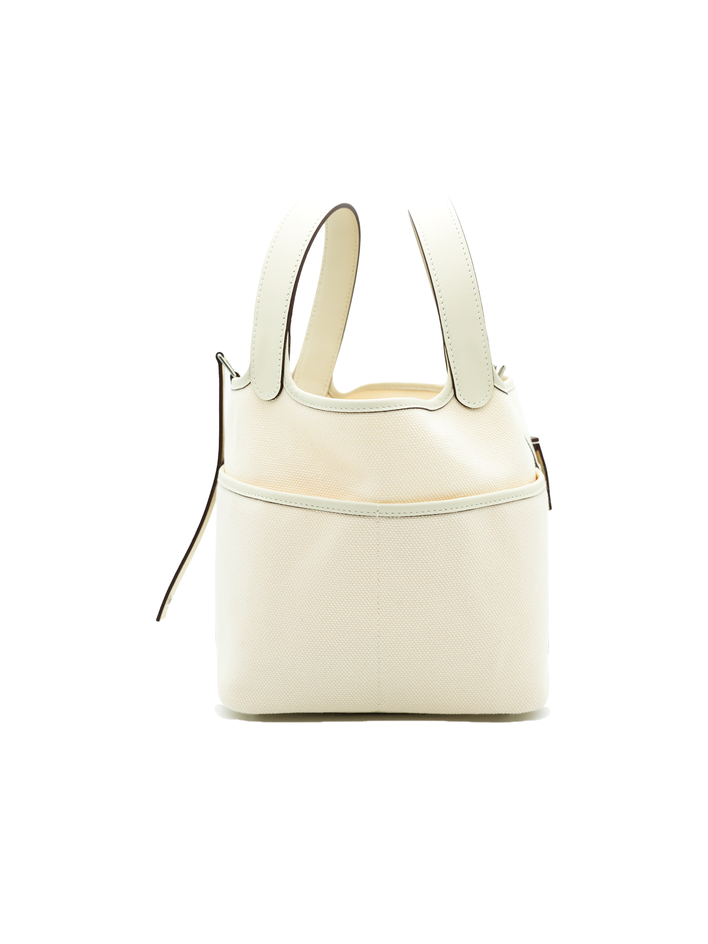 PRE-LOVED HERMÈS PICOTIN 18 CARGO SWIFT/ TOILE NATA PHW