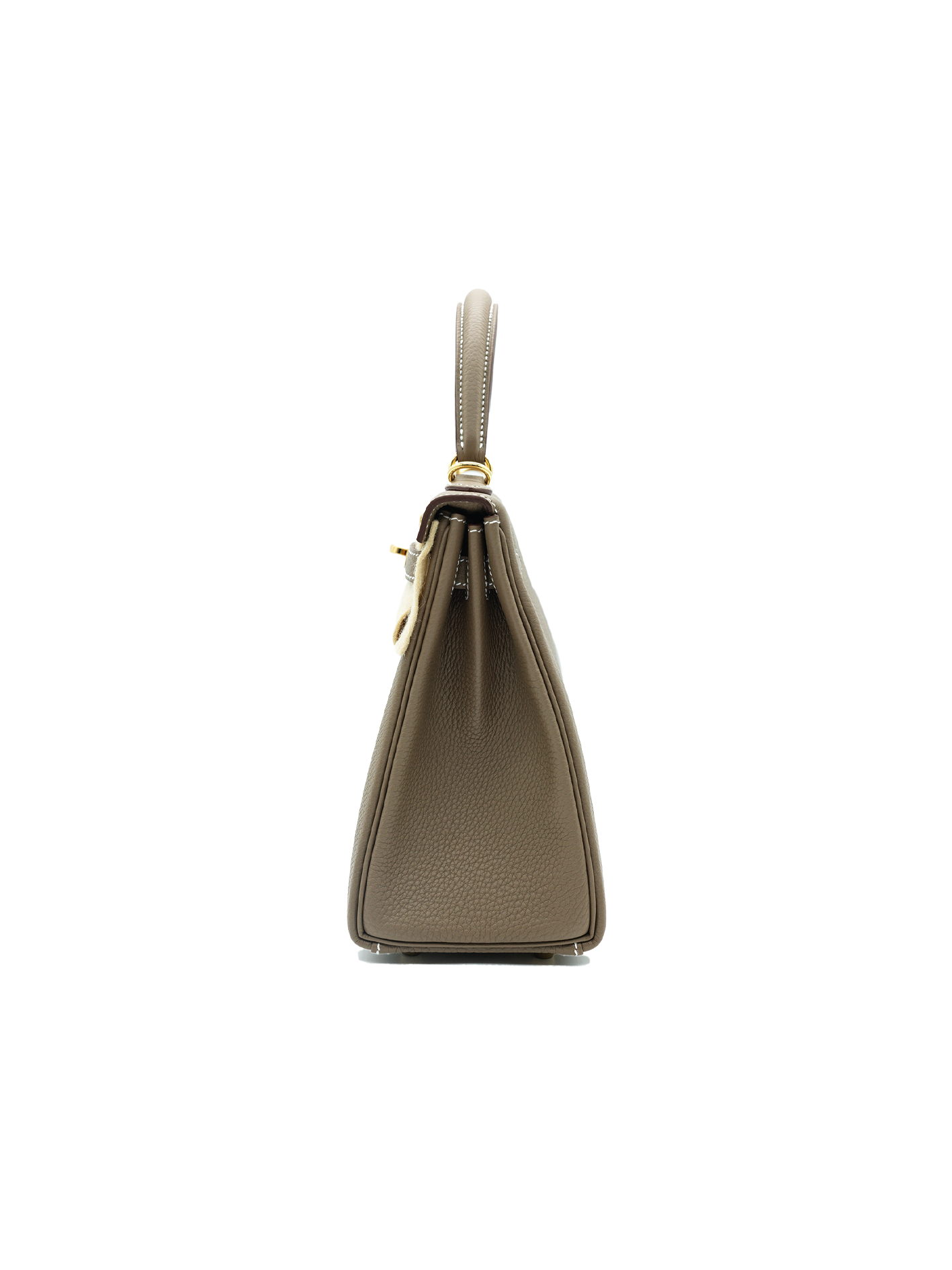 NEW HERMÈS KELLY 25 TOGO ETOUPE GHW
