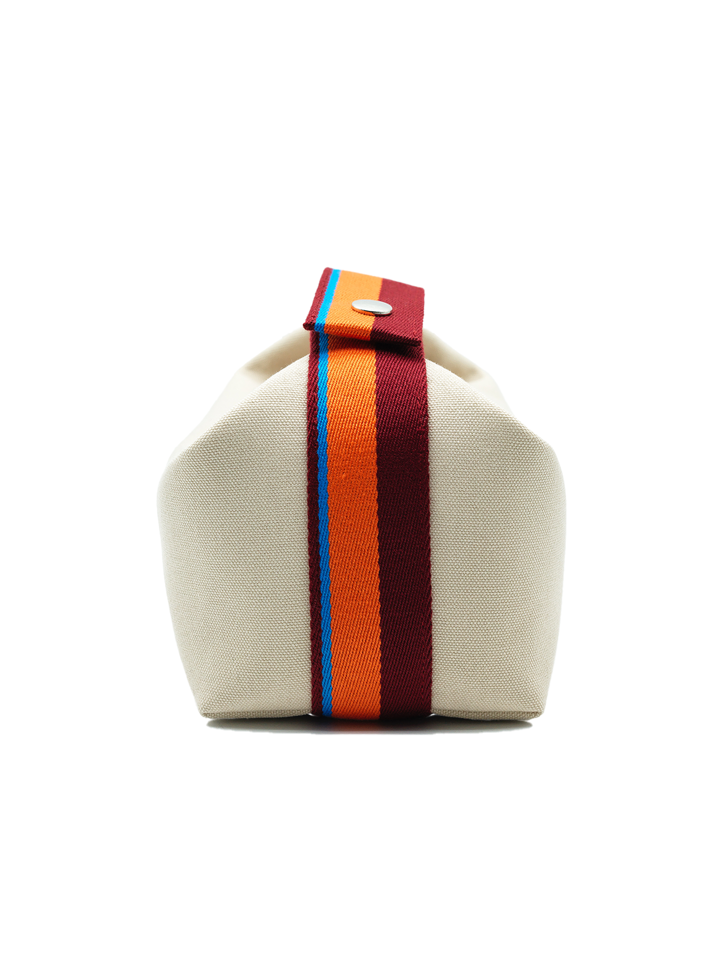 NEW HERMÈS BRIDE-A-BRAC CASE SMALL MODEL TOILE NATURAL PHW