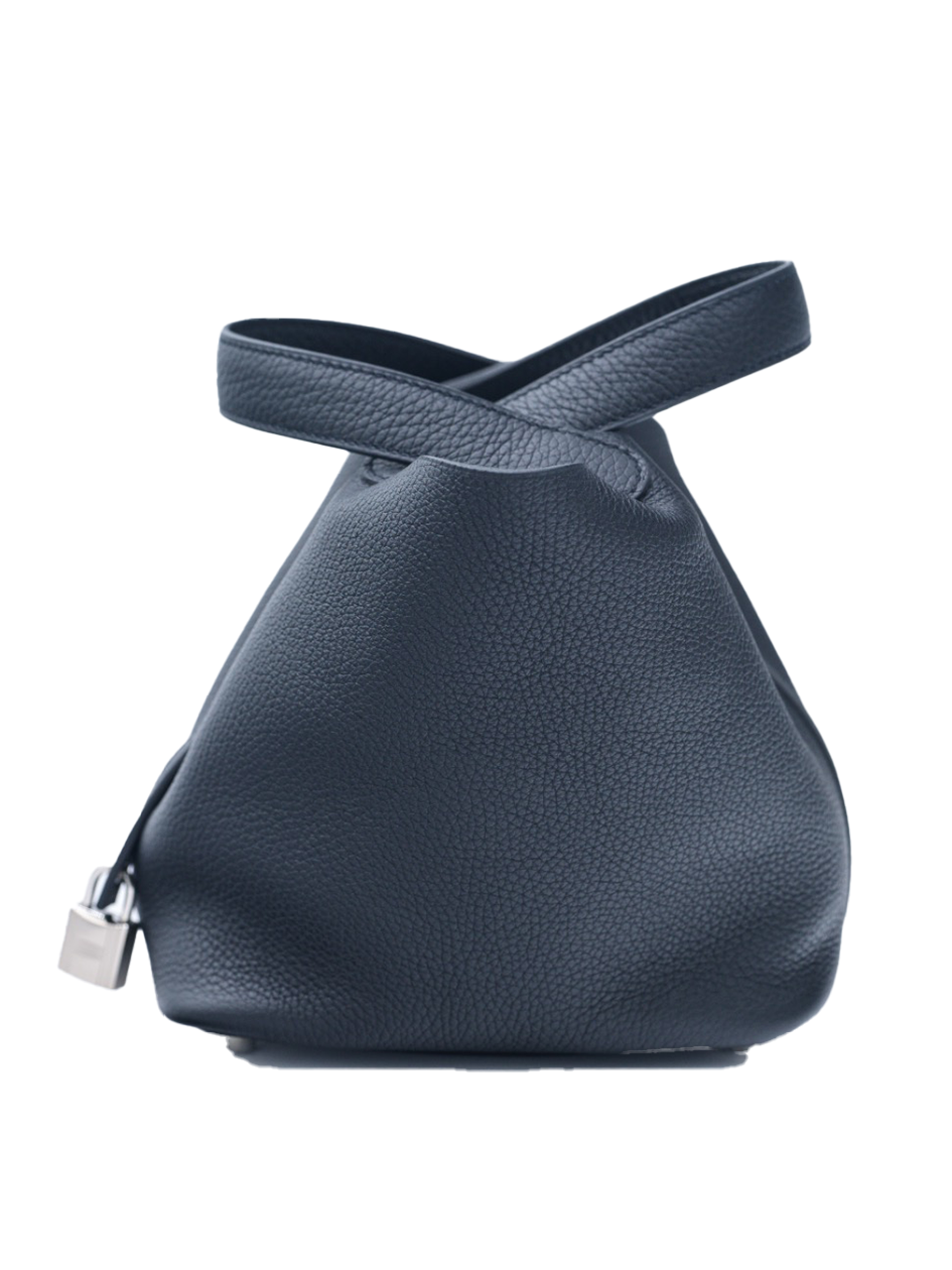 USED HERMES PICOTIN 18 TAURILLON CLEMENCE BLACK PHW