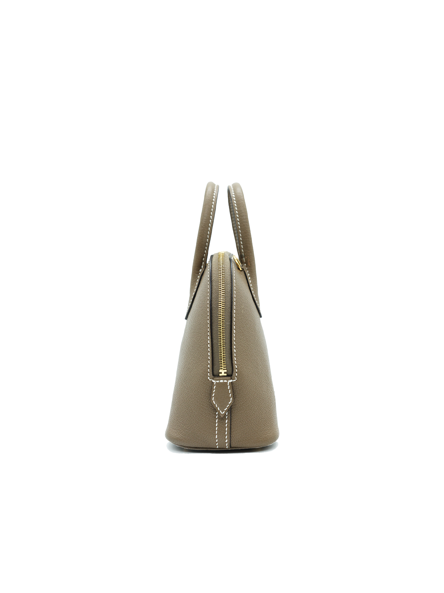 PRE-LOVED HERMÈS MINI BOLIDE MYSORE ETOUPE GHW