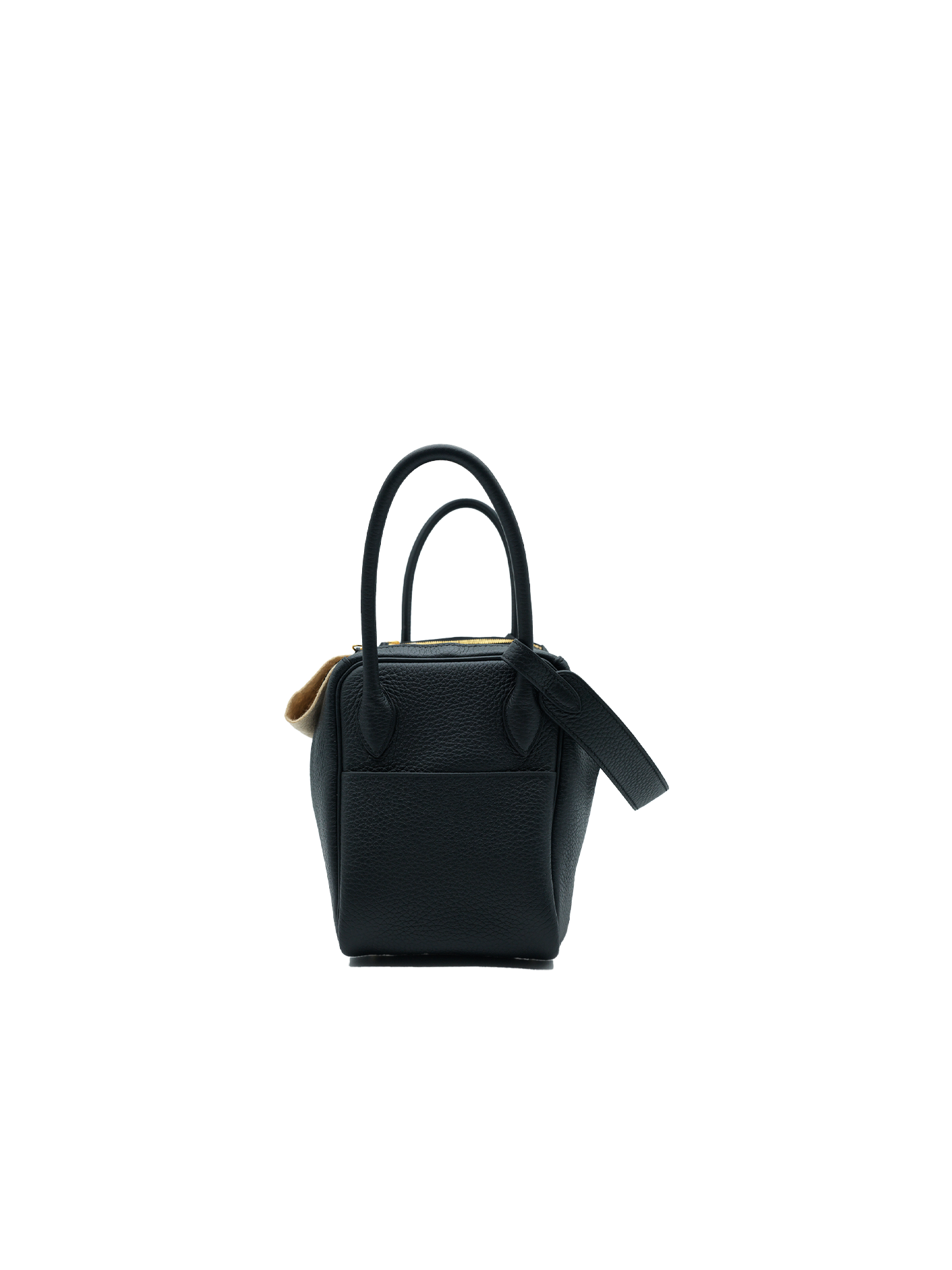 NEW HERMÈS LINDY 26 TAURILLON CLEMENCE BLACK GHW