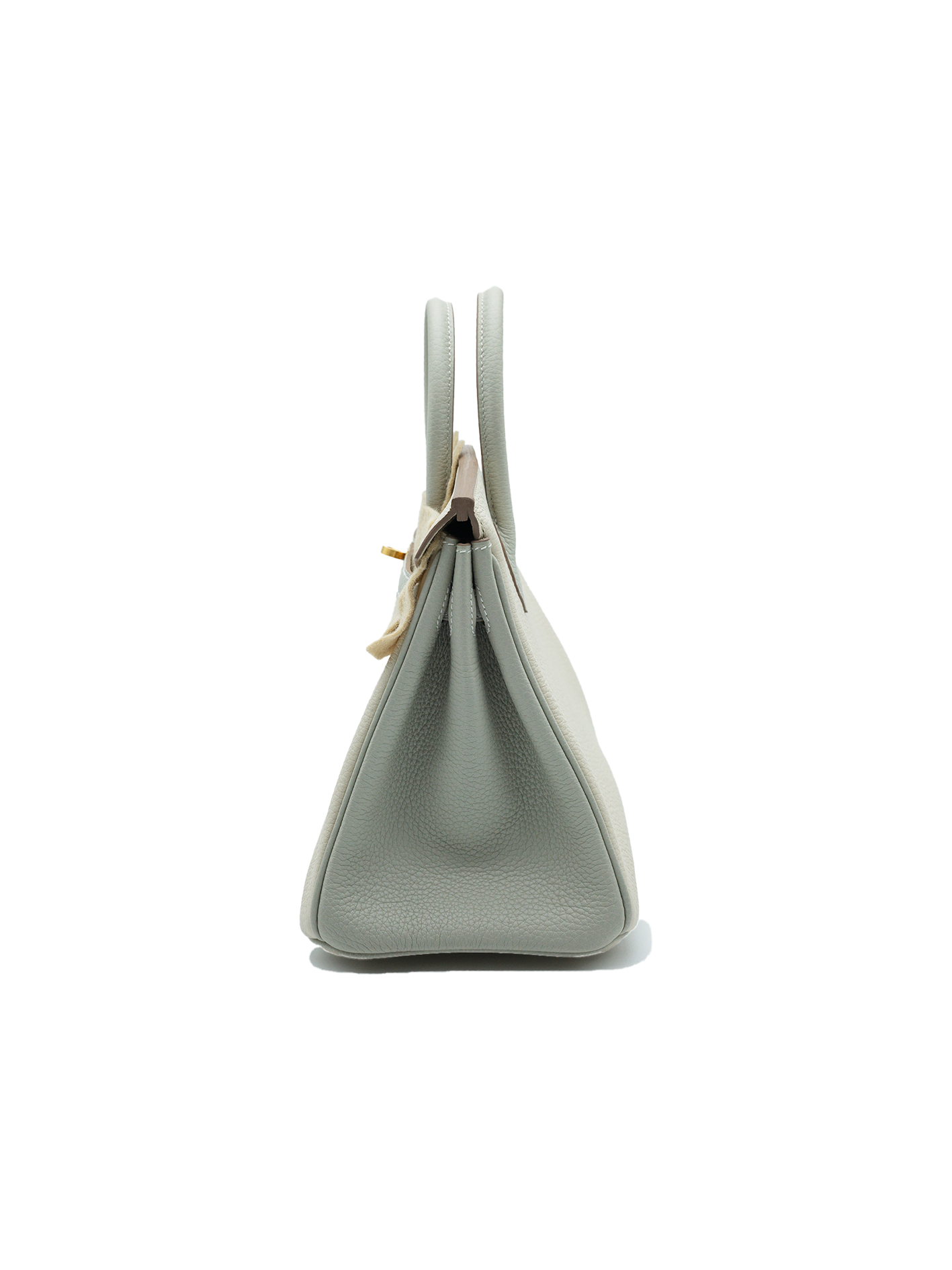 PRE-LOVED HERMÈS BIRKIN 25 TOGO CRAIE/ GRIS PEARL BGHW