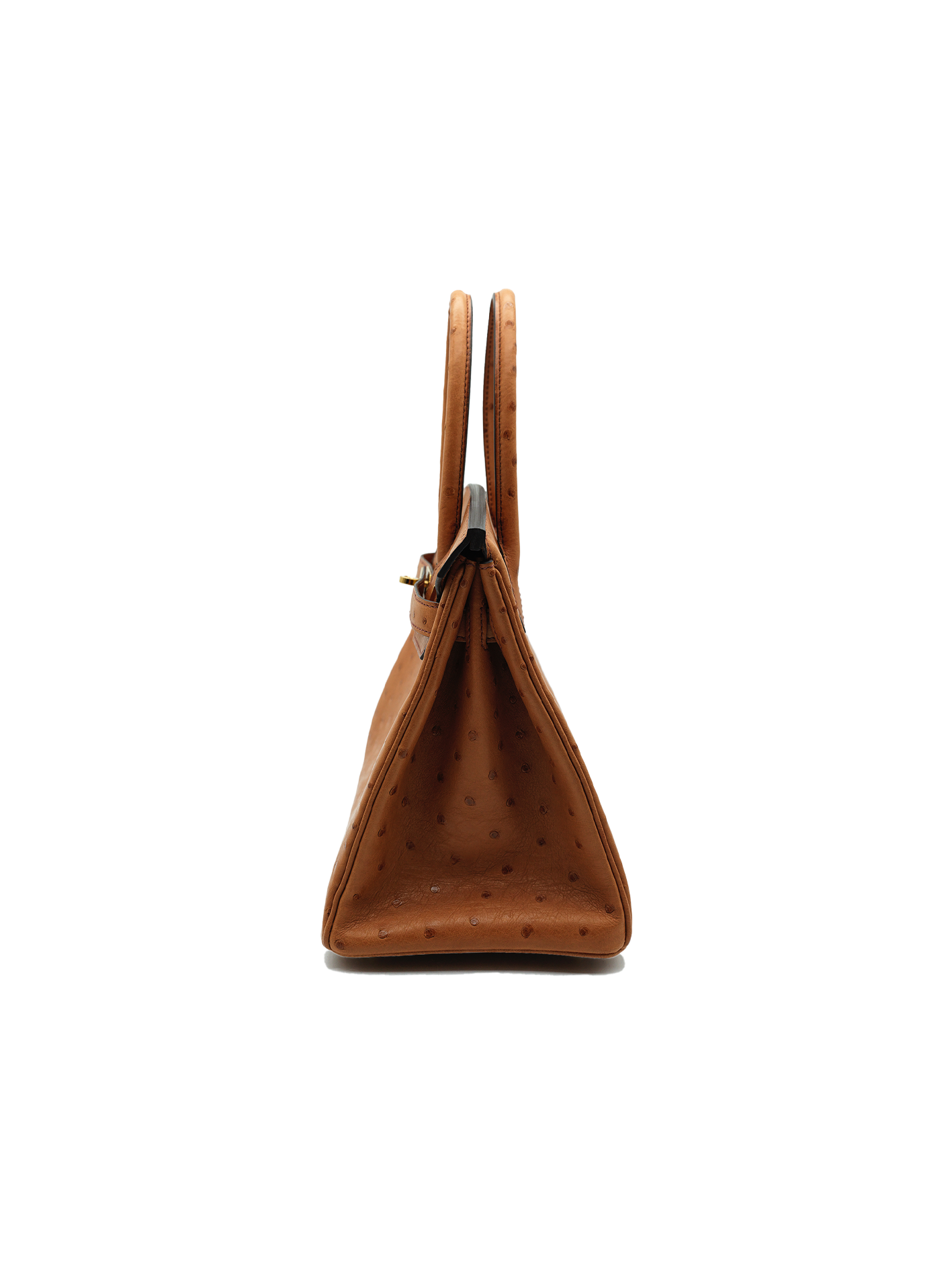 PRE-LOVED HERMÈS BIRKIN 30 OSTRITCH COGNAC GHW