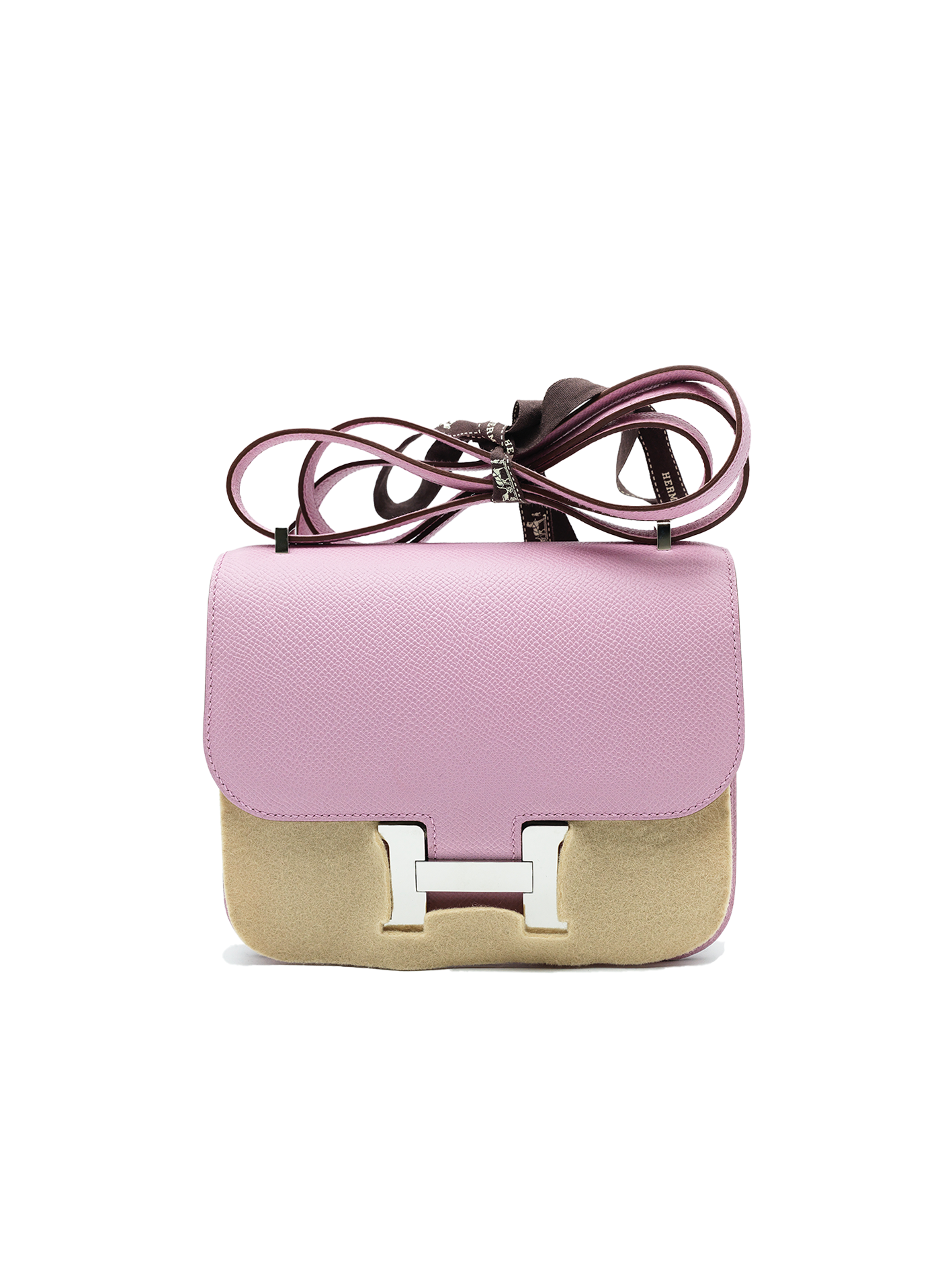 PRE-LOVED HERMÈS CONSTANCE 19 EPSOM MAUVE SYLVESTRE PHW