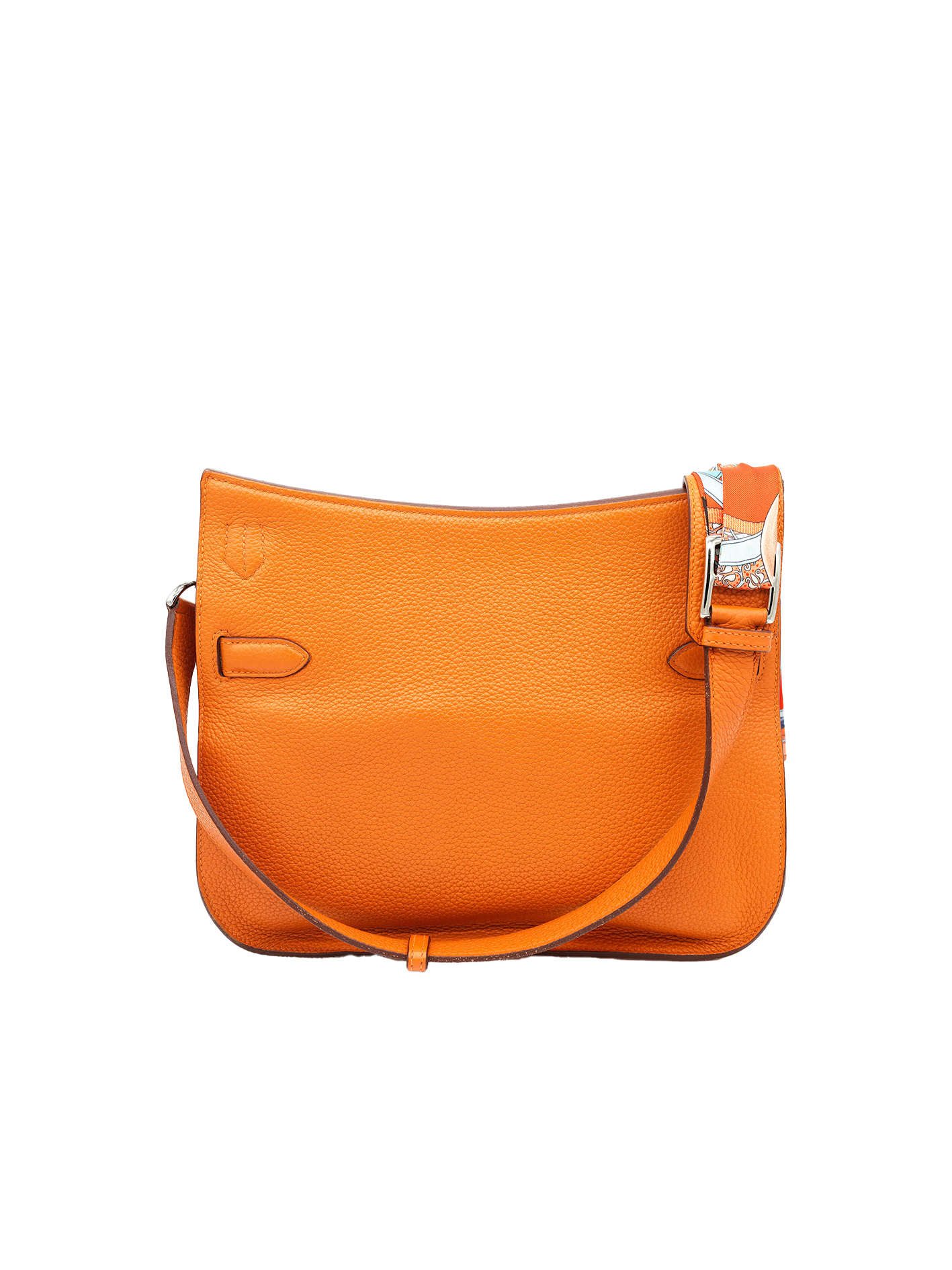 PRE-LOVED HERMÈS JYPSIERE 28 TAURILLON CLEMENCE HERMÈS ORANGE PHW