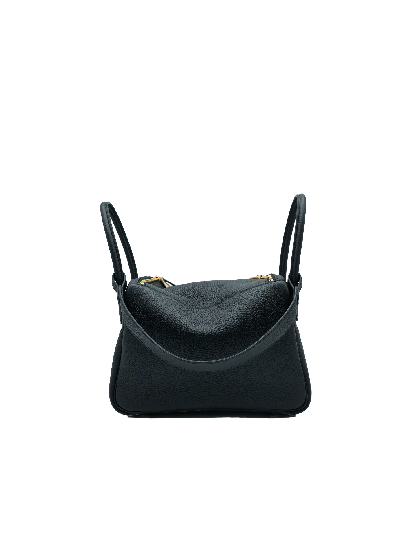 NEW HERMÈS LINDY 26 TAURILLON CLEMENCE BLACK GHW