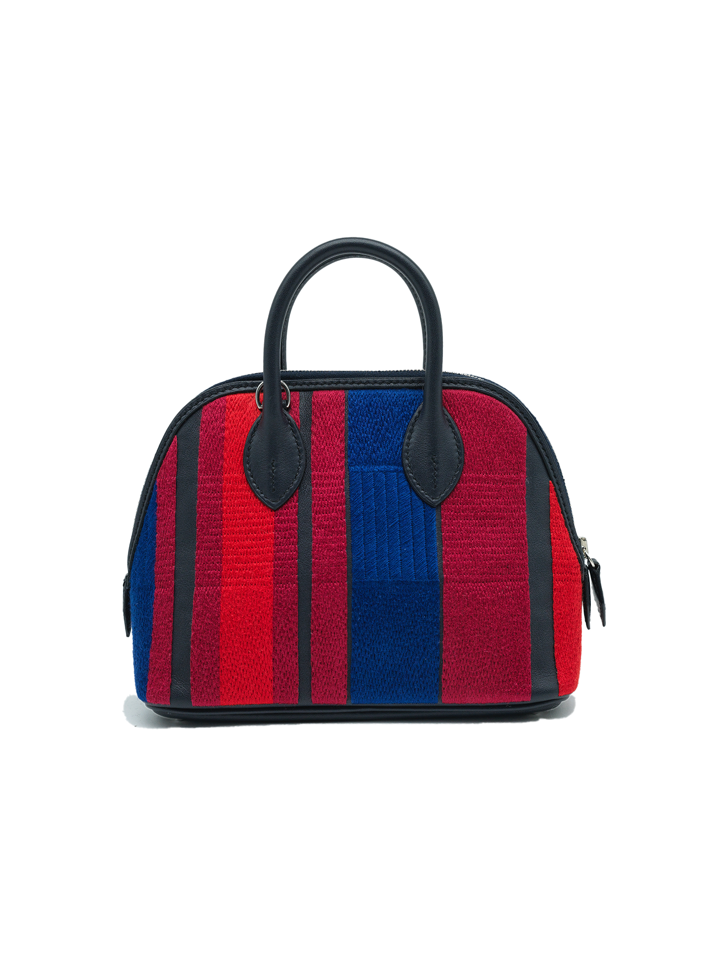 PRE-LOVED HERMÈS MINI BOLIDE CHAMKILA BLEU DE NUIT GHW