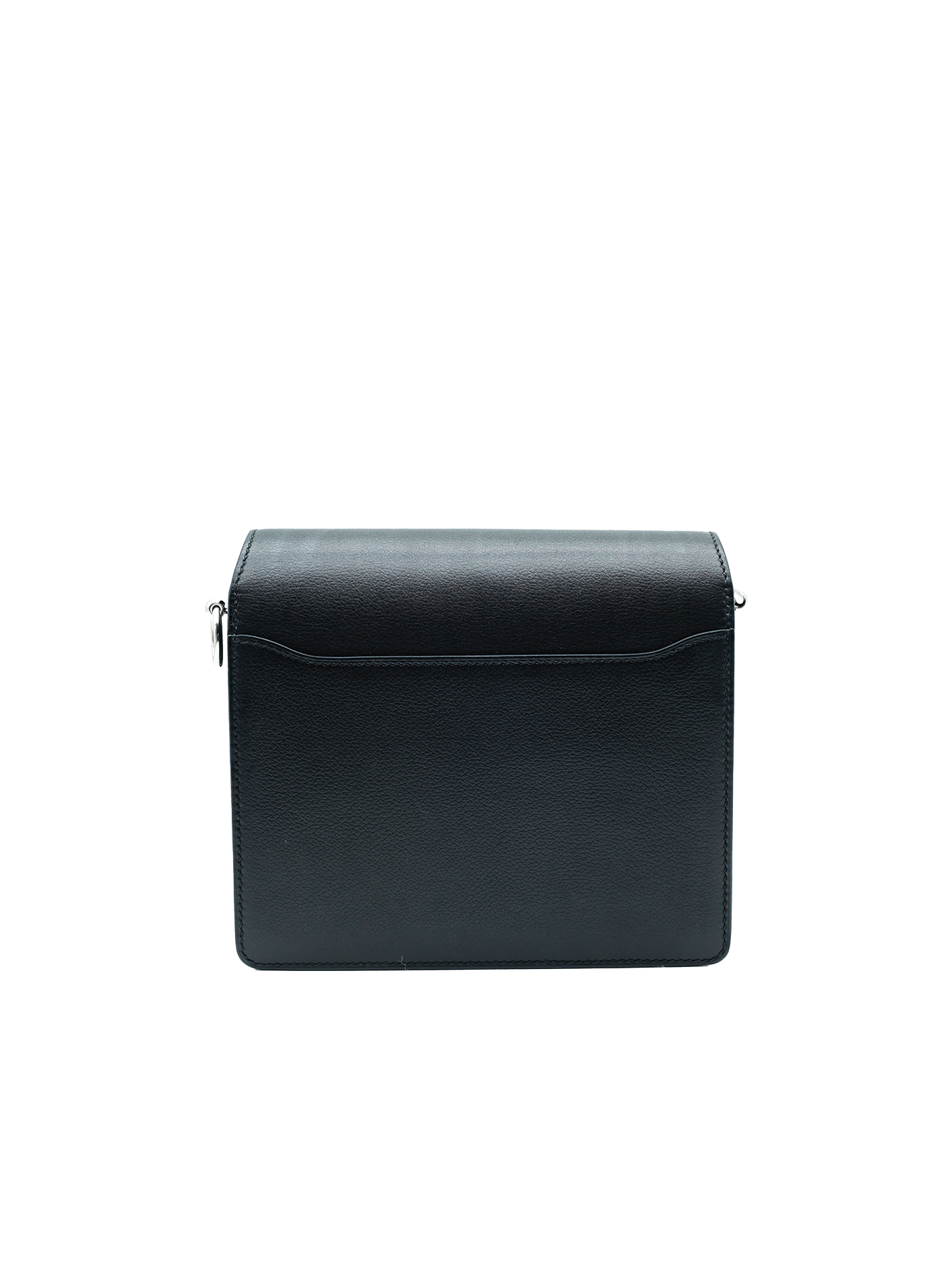 PRE-LOVED HERMÈS MINI ROULIS EVERGRAIN BLACK PHW
