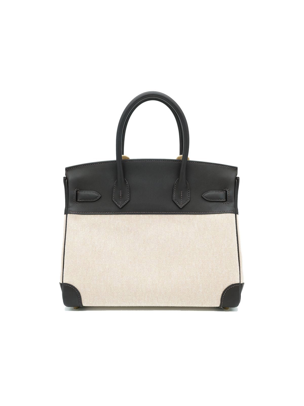 PRE-LOVED HERMÈS BIRKIN 30 TOILE/ SWIFT BAI-BRUN GHW