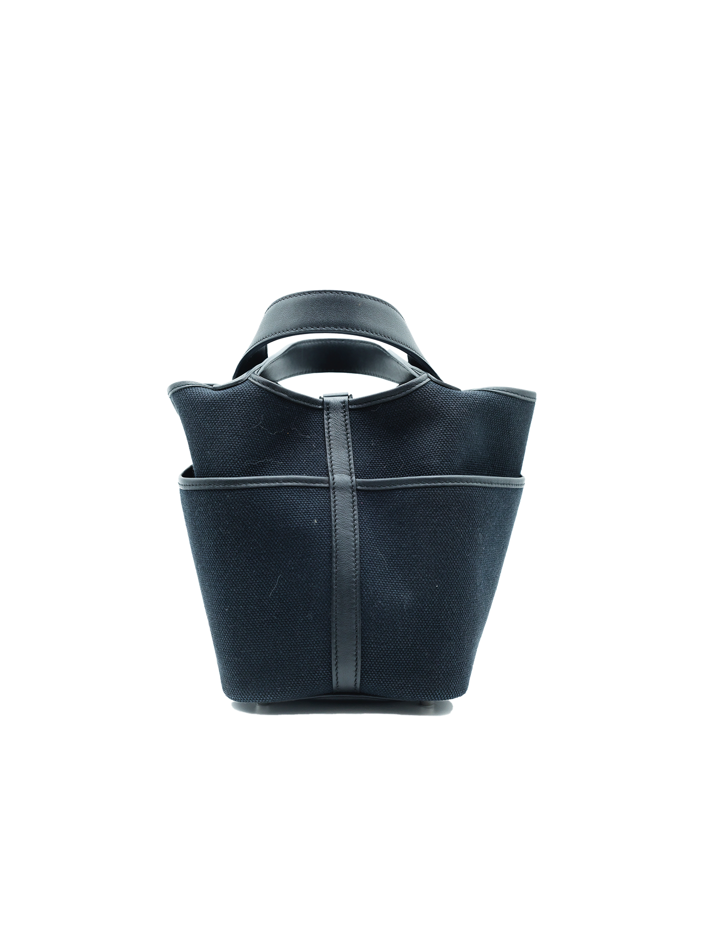 二手爱马仕 PICOTIN 18 CARGO SWIFT/TOILE 黑色 PHW