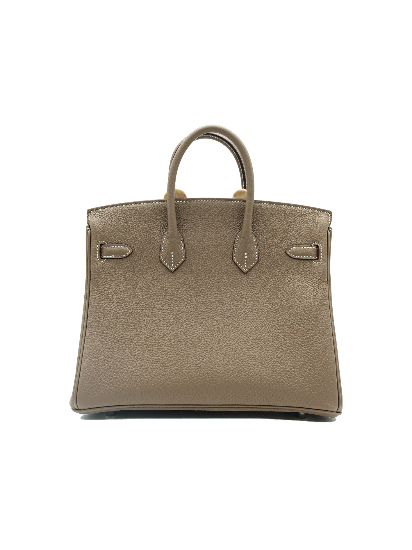 NEW HERMÈS BIRKIN 25 TOGO ETOUPE PHW