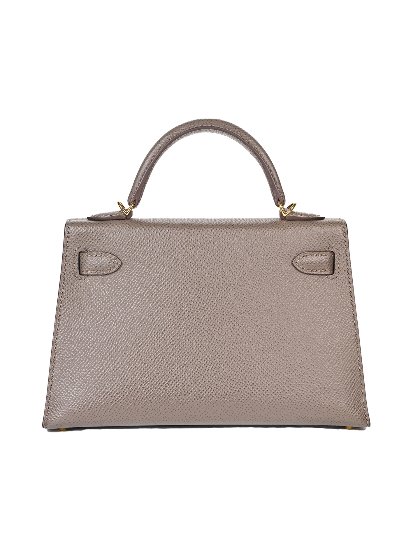 二手 HERMES MINI KELLY II EPSOM ETAIN GHW