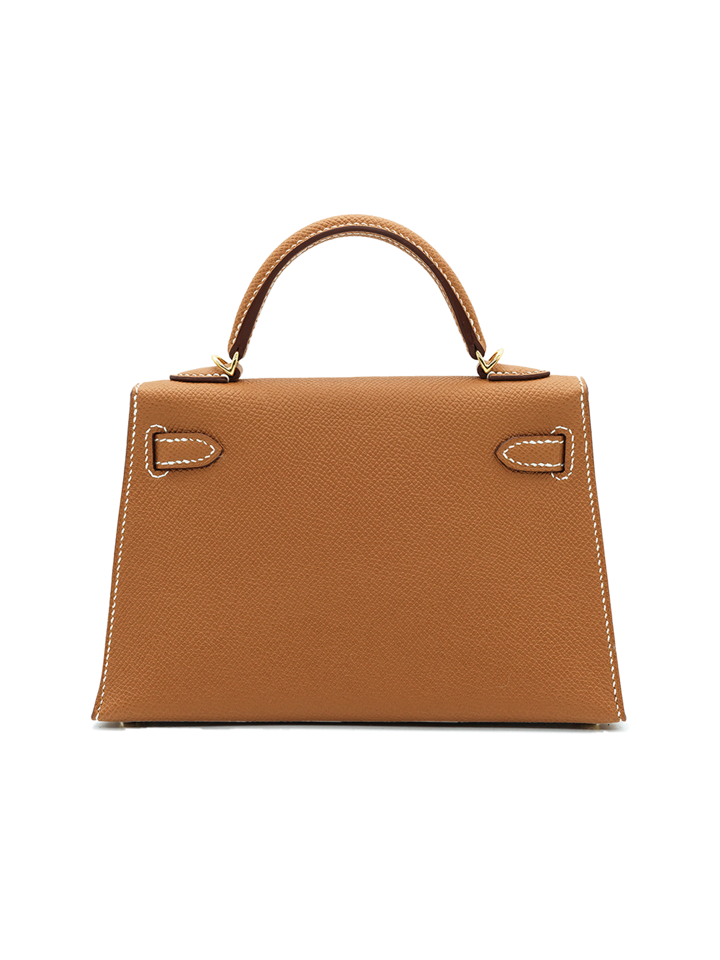 NEW HERMÈS MINI KELLY II EPSOM GOLD GHW