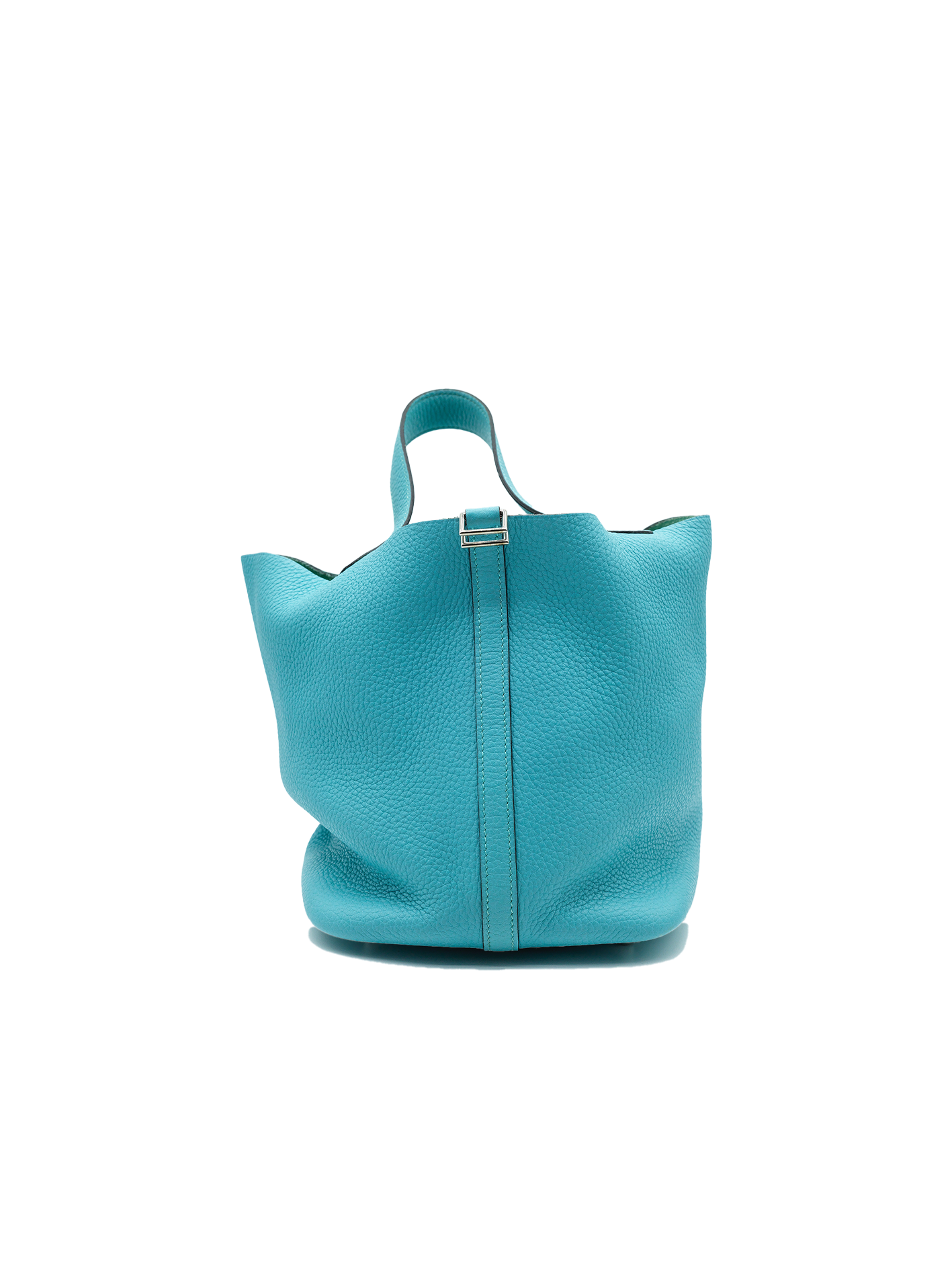 PRE-LOVED HERMÈS PICOTIN 22 TAURILLON CLEMENCE BLEU ATOLL PHW