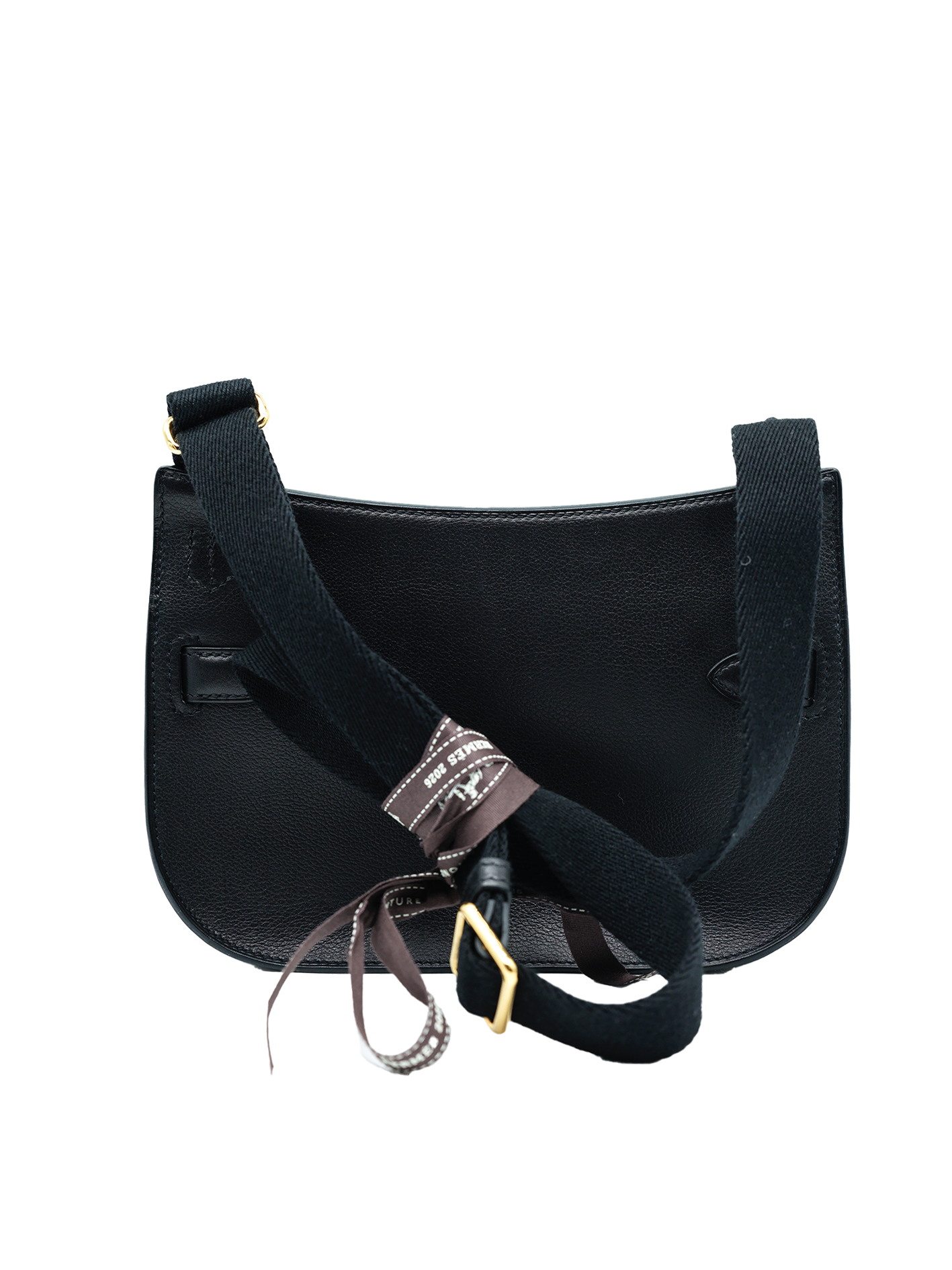 PRE-LOVED HERMÈS MINI JYPSIERE EVERGRAIN BLACK GHW