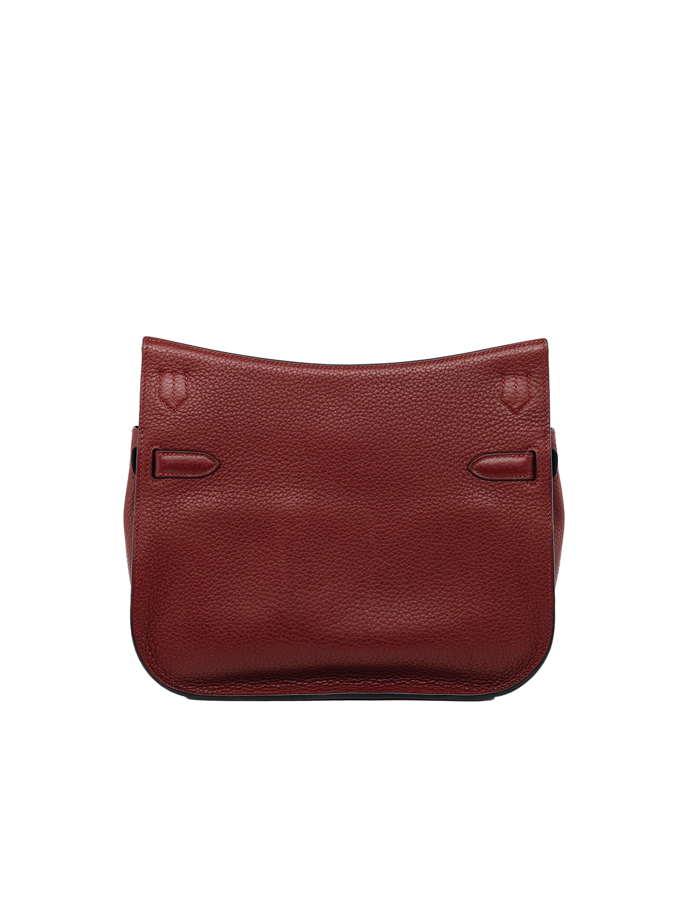 PRE-LOVED HERMÈS JYPSIERE 28 TAURILLON CLEMENCE ROUGE H/ ROUGE CASAQUE PHW