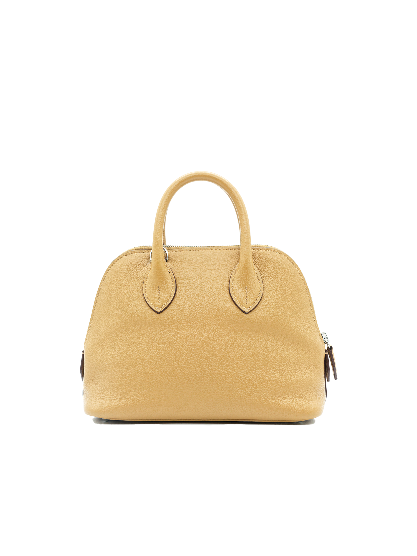 PRE-LOVED HERMÈS MINI BOLIDE EVERCOLOR BISCUIT PHW