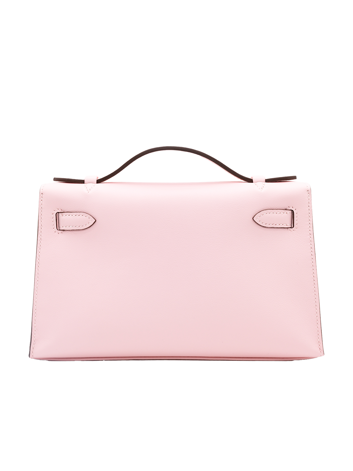NEW HERMÈS KELLY POCHETTE SWIFT ROSE SAKURA PHW
