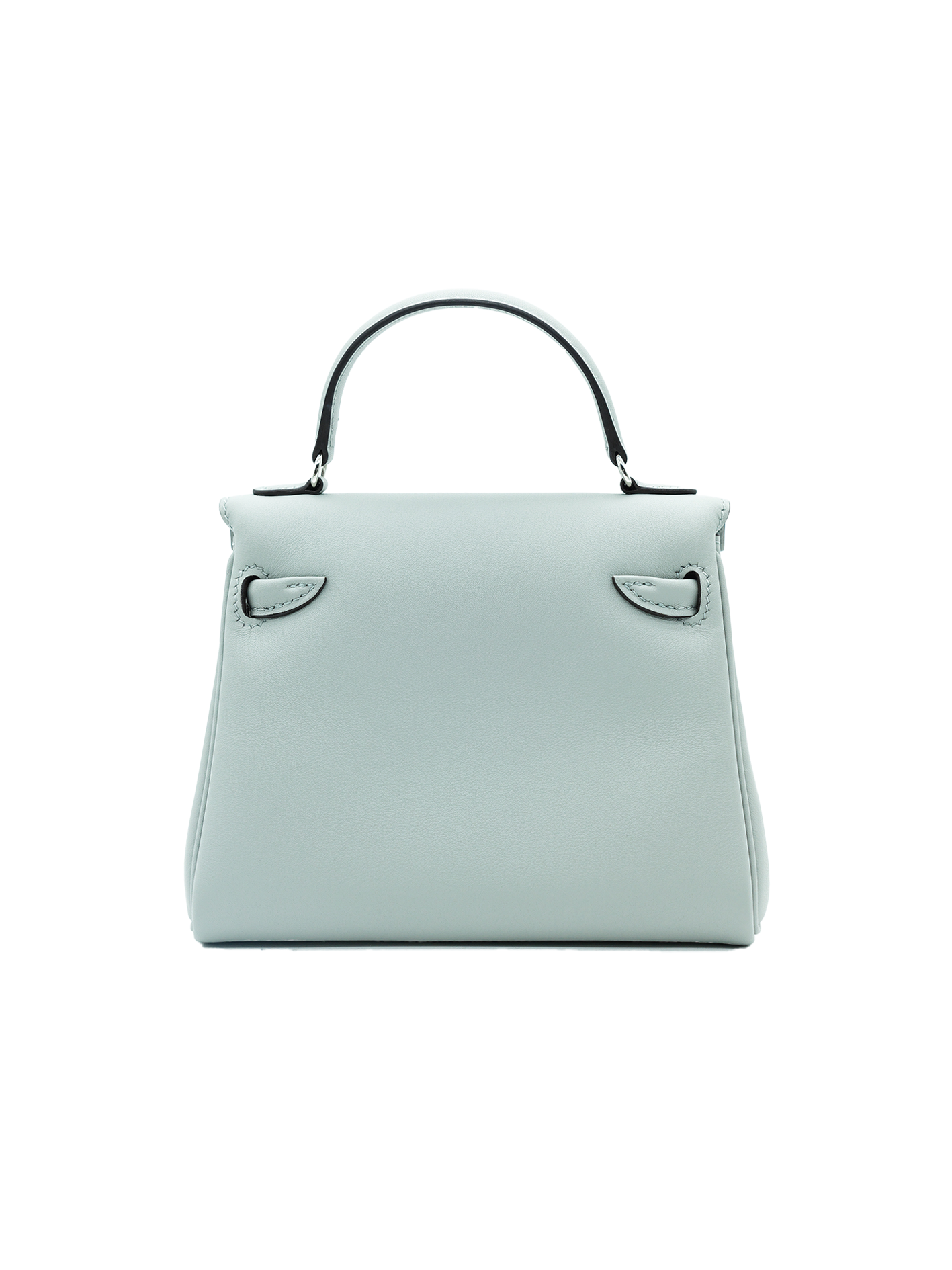 NEW HERMÈS QUELLE IDOLE KELLY DOLL SWIFT BLEU GLACIER/ VERT MAQUIS PHW