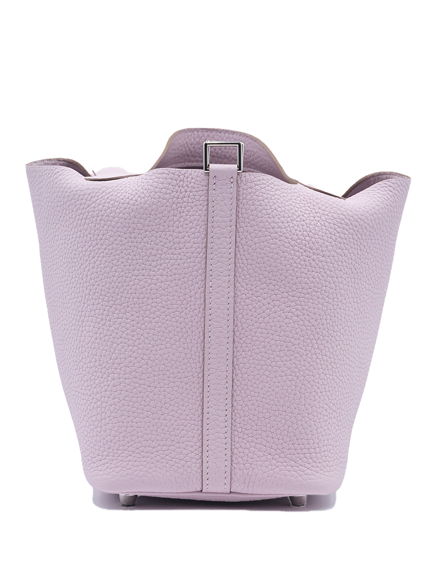 NEW HERMES PICOTIN 18 TAURILLON CLEMENCE MAUVE PALE PHW